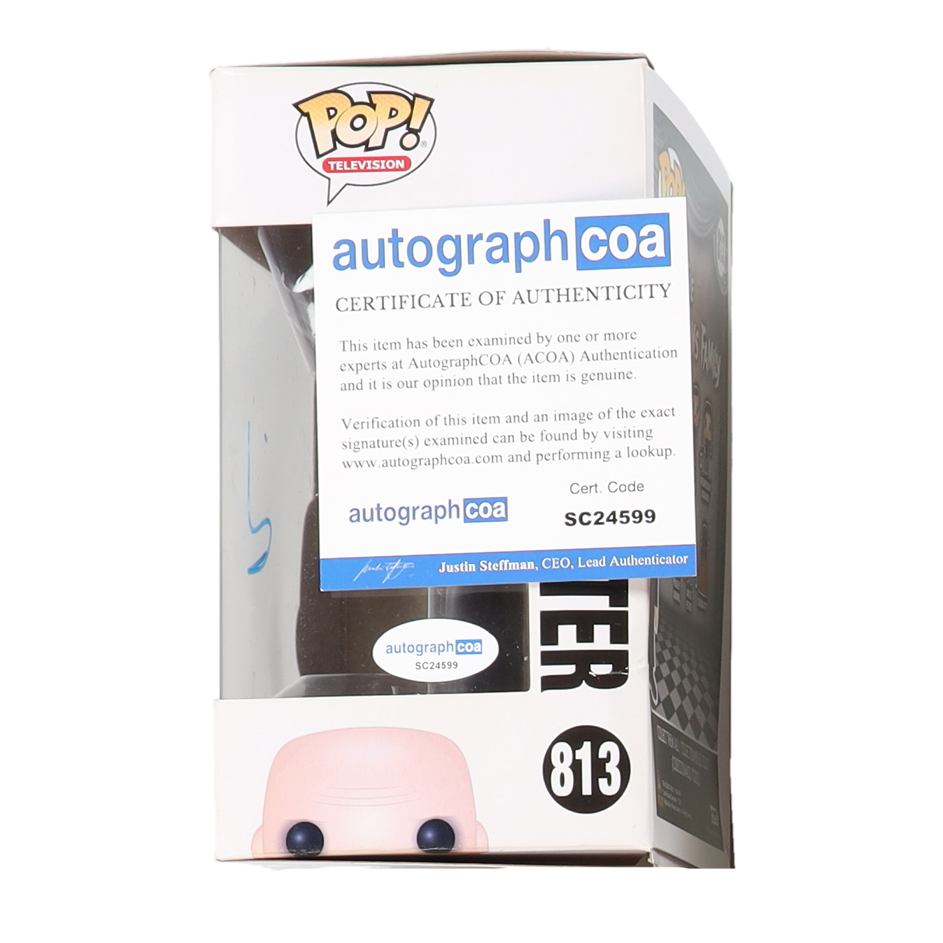 Fred Armisen Signed "The Addams Family" #813 Uncle Fester Funko Pop! Vinyl Figure (ACOA) at PristineAuction.com Fred Armisen Signed "The Addams Family" #813 Uncle Fester Funko Pop! Vinyl Figure (ACOA) at PristineAuction.com