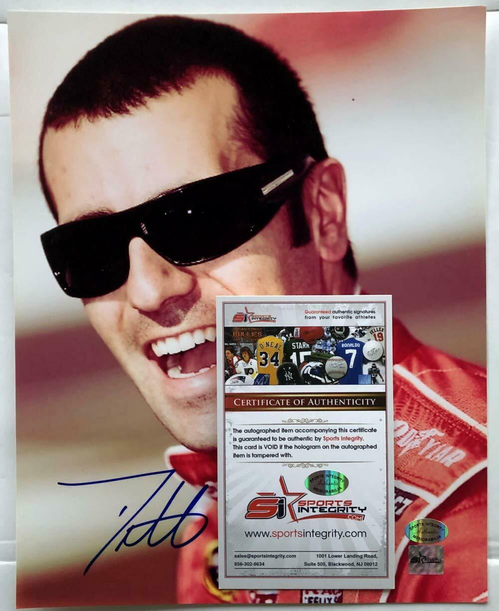 Dario Franchitti Signed Nascar 8x10 Photo (Sports Integrity) at PristineAuction.com Dario Franchitti Signed Nascar 8x10 Photo (Sports Integrity) at PristineAuction.com