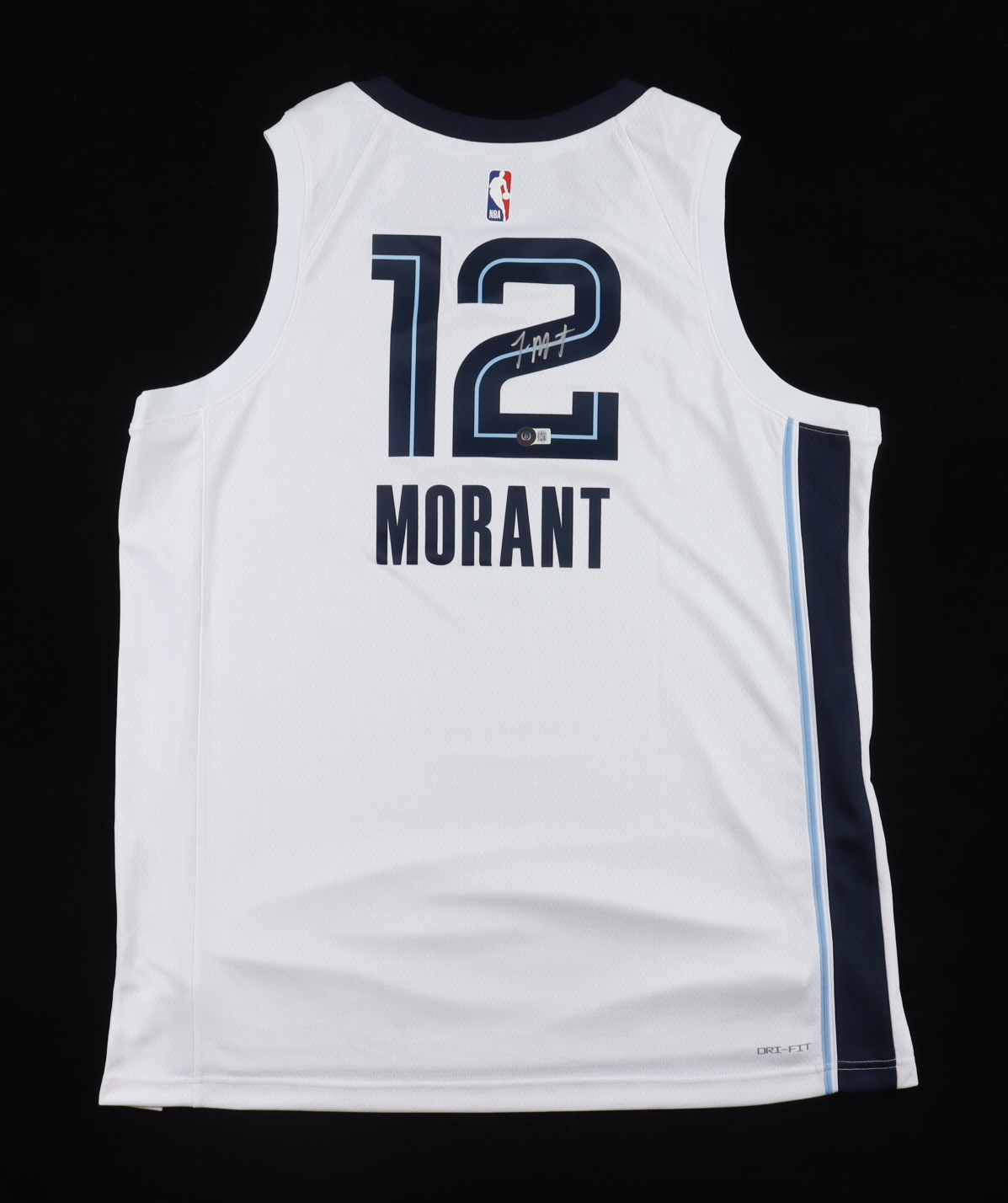 Ja Morant Signed Grizzlies Jersey (Beckett) at PristineAuction.com Ja Morant Signed Grizzlies Jersey (Beckett) at PristineAuction.com