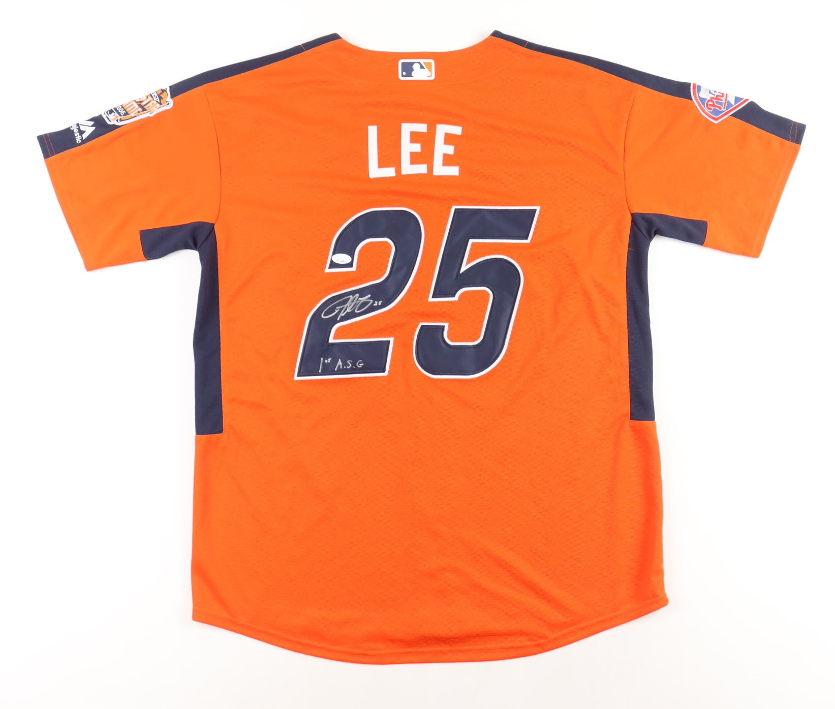 Derrek Lee Signed Jersey Inscribed " 1st A.S.G." (JSA) at PristineAuction.com Derrek Lee Signed Jersey Inscribed " 1st A.S.G." (JSA) at PristineAuction.com