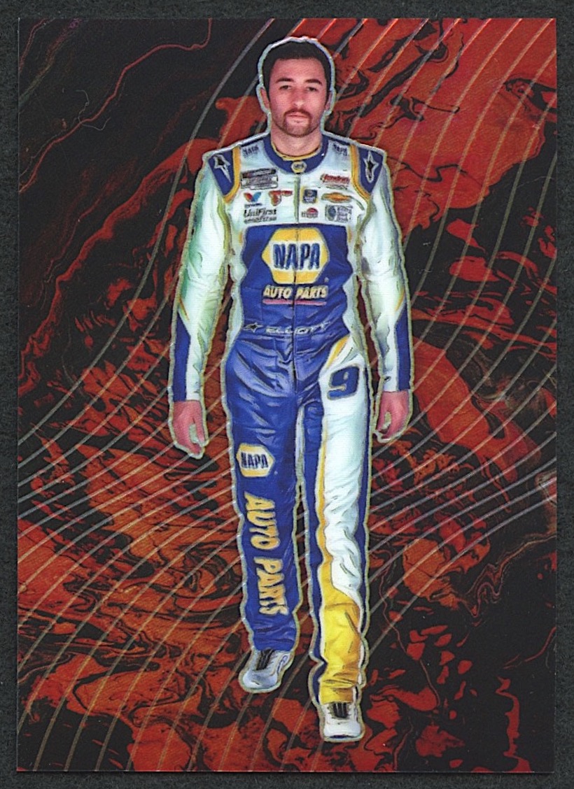 Chase Elliott 2021 Panini Prizm Lava Flow #3 SSP at PristineAuction.com Chase Elliott 2021 Panini Prizm Lava Flow #3 SSP at PristineAuction.com
