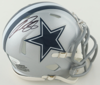 CeeDee Lamb Signed Cowboys Speed Mini Helmet (JSA) at PristineAuction.com