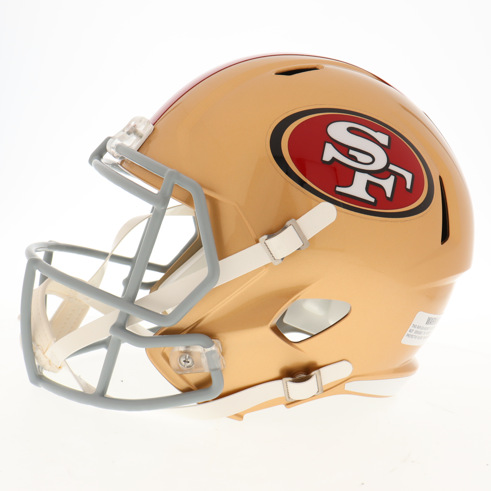 Frank Gore Signed 49ers Full-Size Speed Helmet (Beckett) at PristineAuction.com Frank Gore Signed 49ers Full-Size Speed Helmet (Beckett) at PristineAuction.com