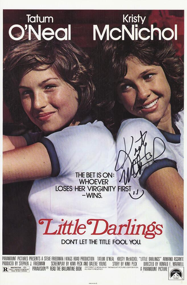 Kristy McNichol Signed "Little Darlings" 11x17 Photo (Schwartz