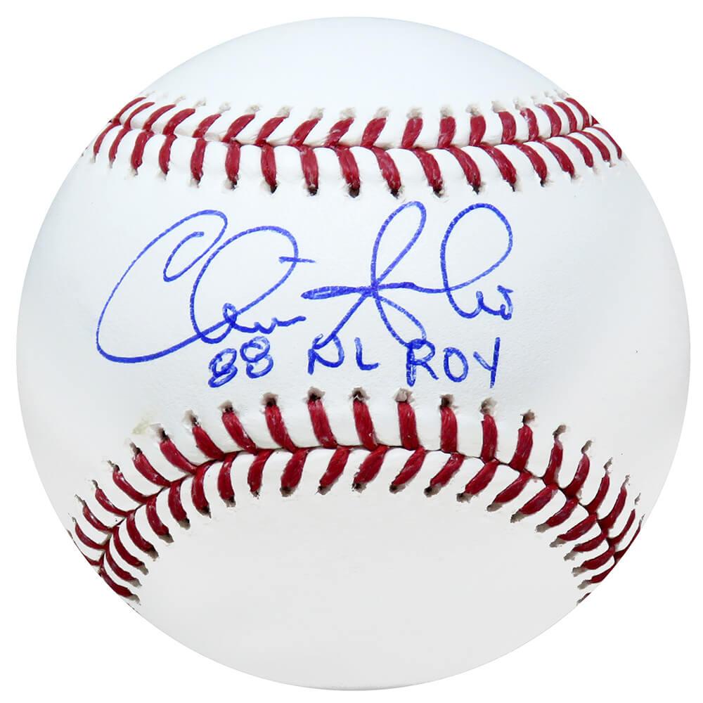 Chris Sabo Signed OML Baseball Inscribed "88 NL ROY" (Schwartz) at PristineAuction.com Chris Sabo Signed OML Baseball Inscribed "88 NL ROY" (Schwartz) at PristineAuction.com