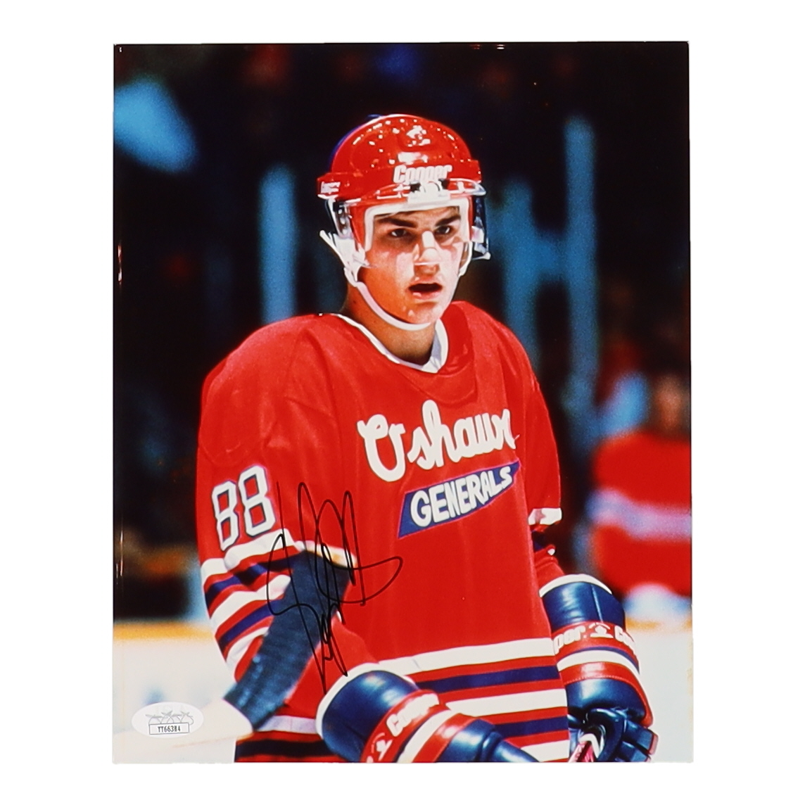 Eric Lindros Signed Generals 8x10 Photo (JSA) at PristineAuction.com Eric Lindros Signed Generals 8x10 Photo (JSA) at PristineAuction.com