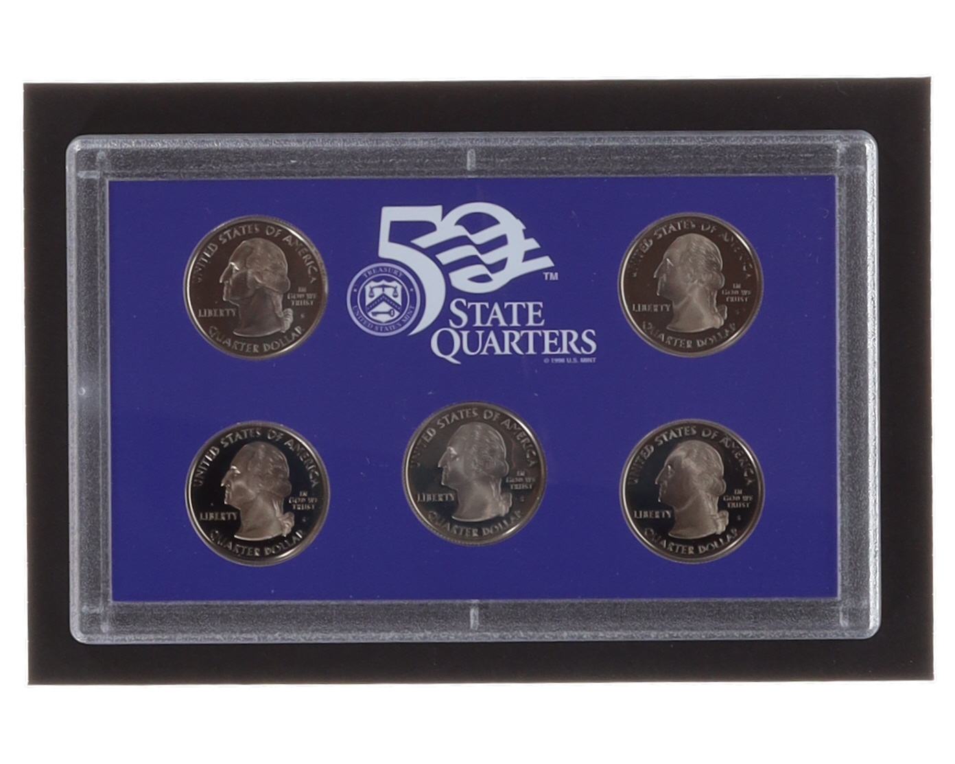 2007-S United States 50 State Quarters Mint Silver Set with (14) Coins & Original Packaging at PristineAuction.com 2007-S United States 50 State Quarters Mint Silver Set with (14) Coins & Original Packaging at PristineAuction.com