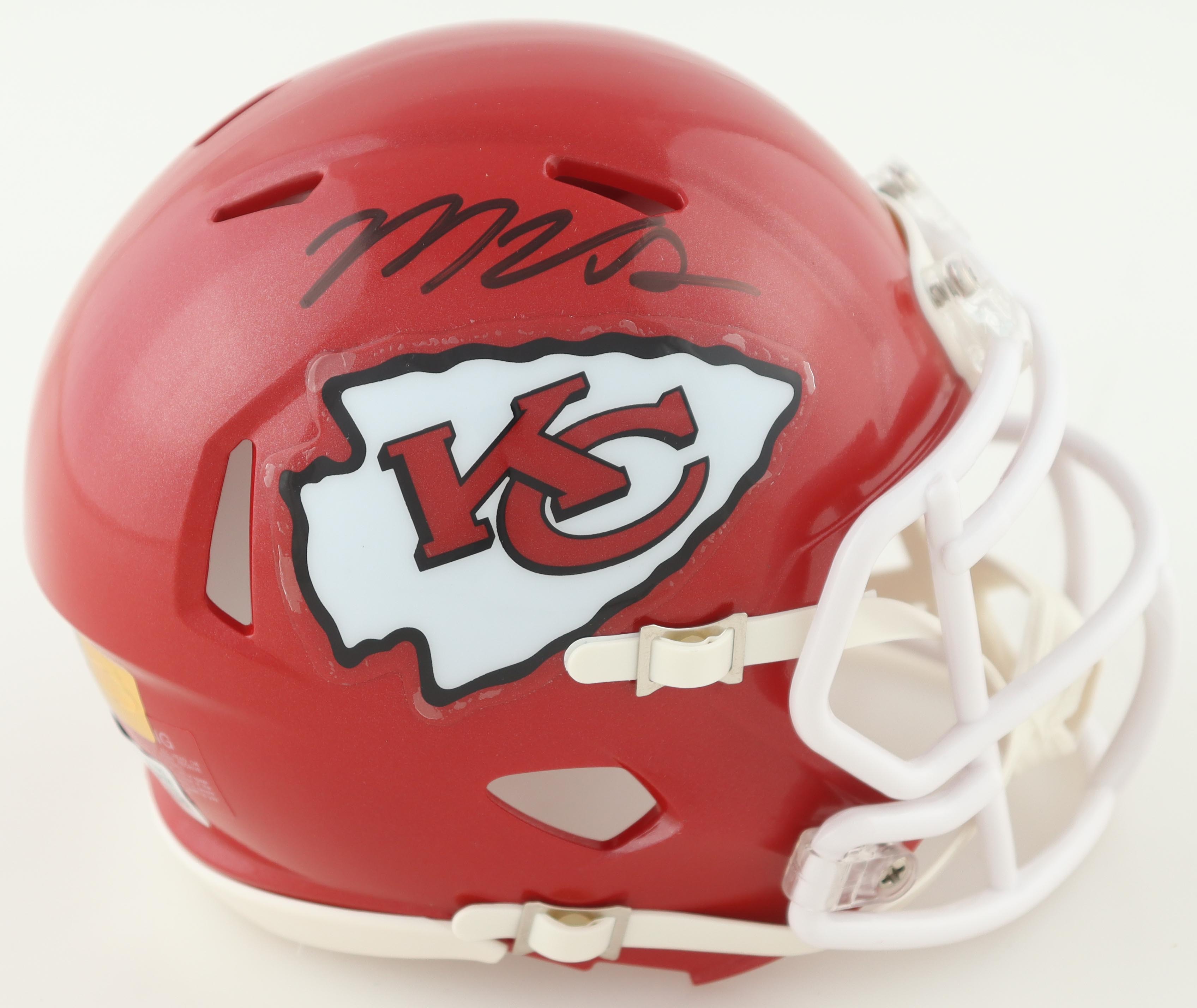 Marquez Valdes-Scantling Signed Chiefs Speed Mini Helmet (Beckett) at PristineAuction.com Marquez Valdes-Scantling Signed Chiefs Speed Mini Helmet (Beckett) at PristineAuction.com