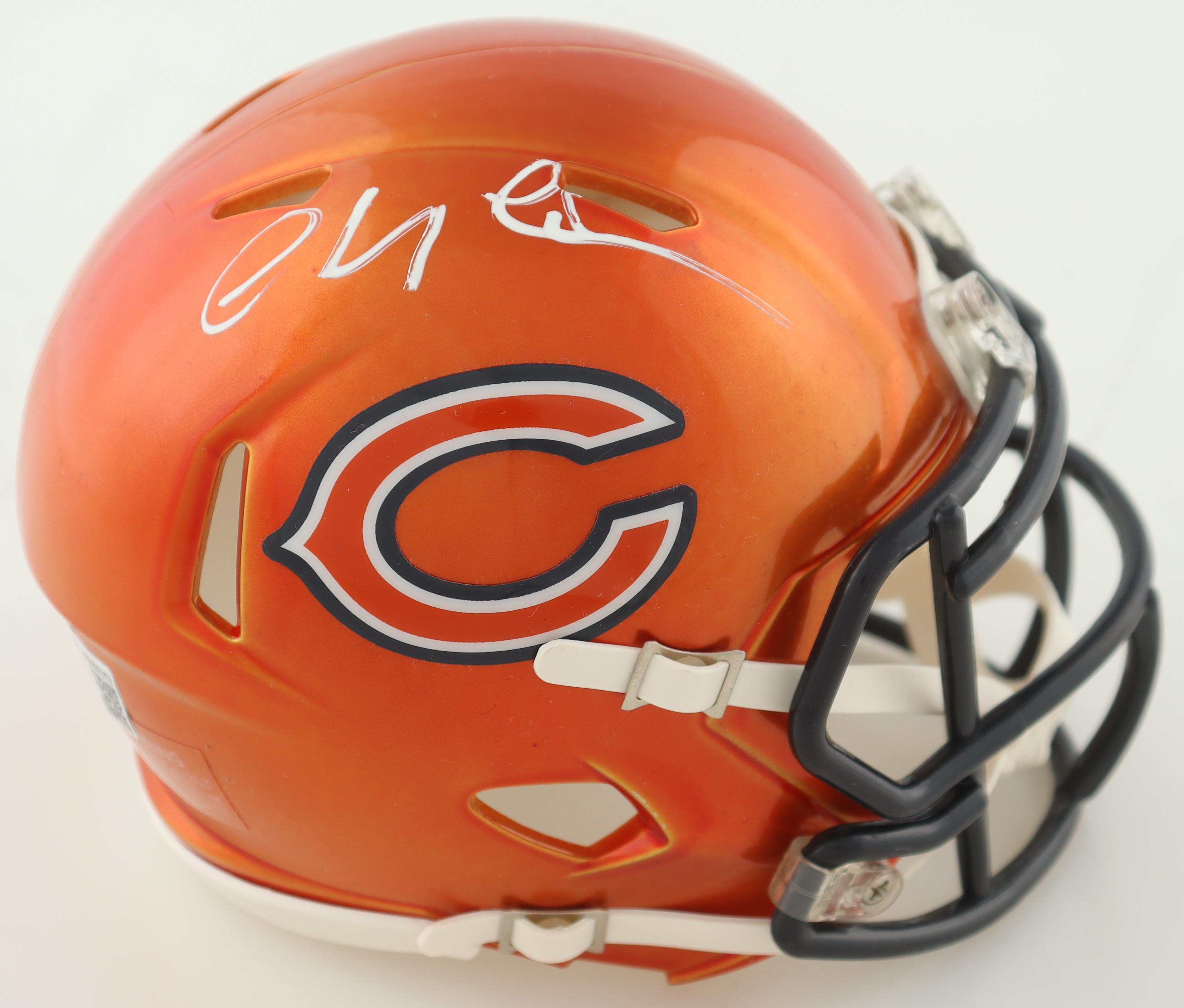 Chevy Chase Signed Bears Flash Alternate Speed Mini Helmet (Beckett) at PristineAuction.com Chevy Chase Signed Bears Flash Alternate Speed Mini Helmet (Beckett) at PristineAuction.com