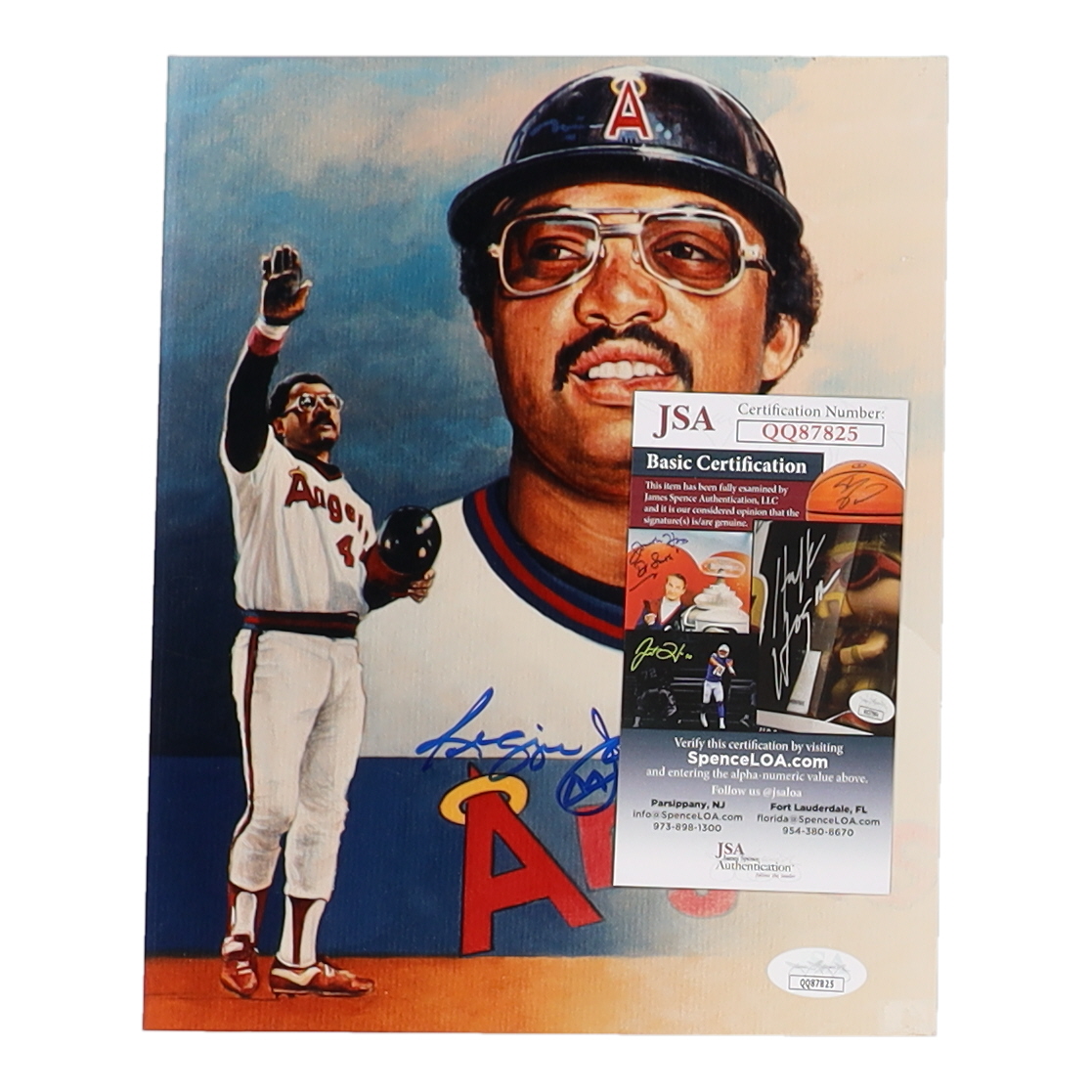 Reggie Jackson Signed Angels 8x10 Photo (JSA) at PristineAuction.com Reggie Jackson Signed Angels 8x10 Photo (JSA) at PristineAuction.com