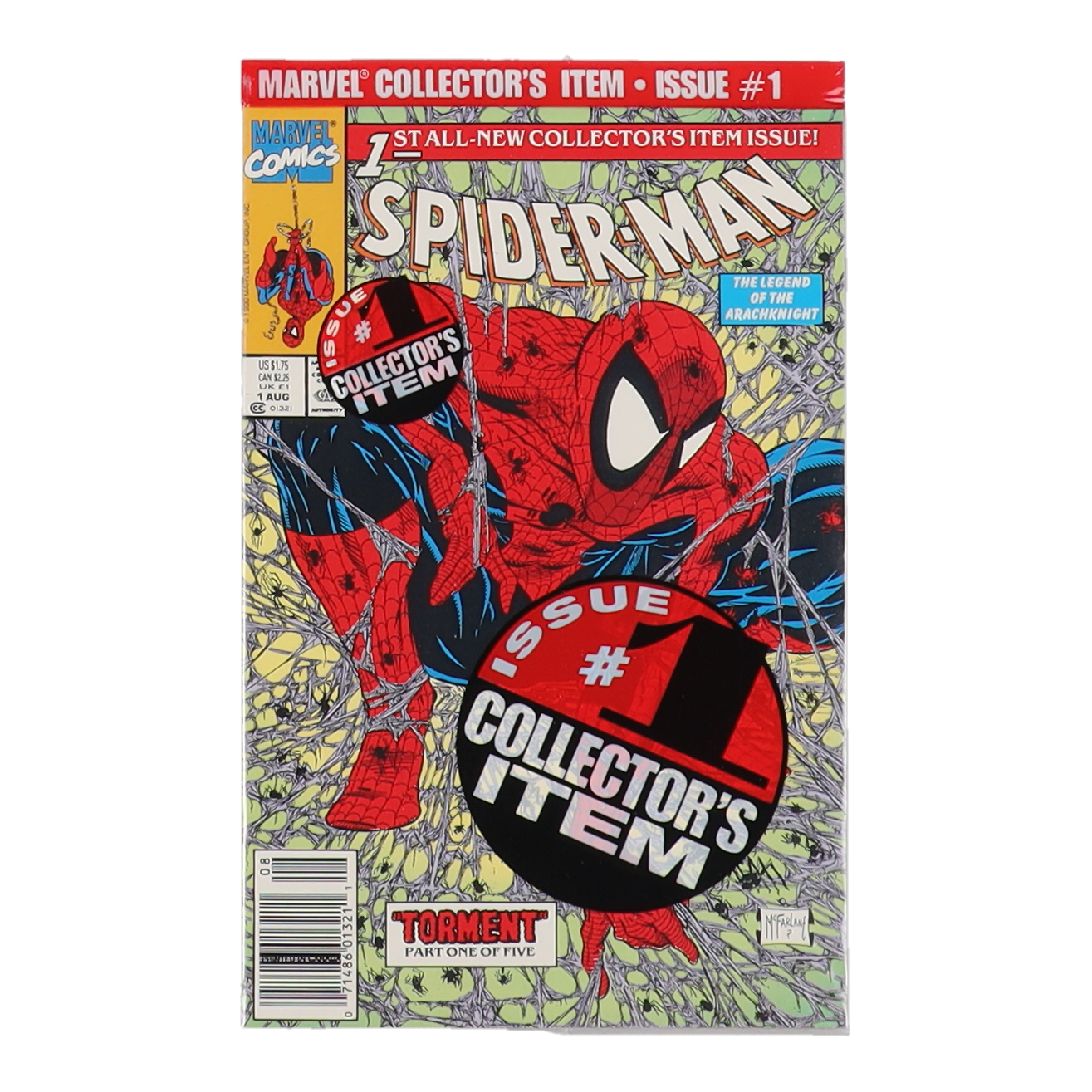 1990 "Spider-Man: Torment" Issue #1 Marvel Comic Book at PristineAuction.com 1990 "Spider-Man: Torment" Issue #1 Marvel Comic Book at PristineAuction.com