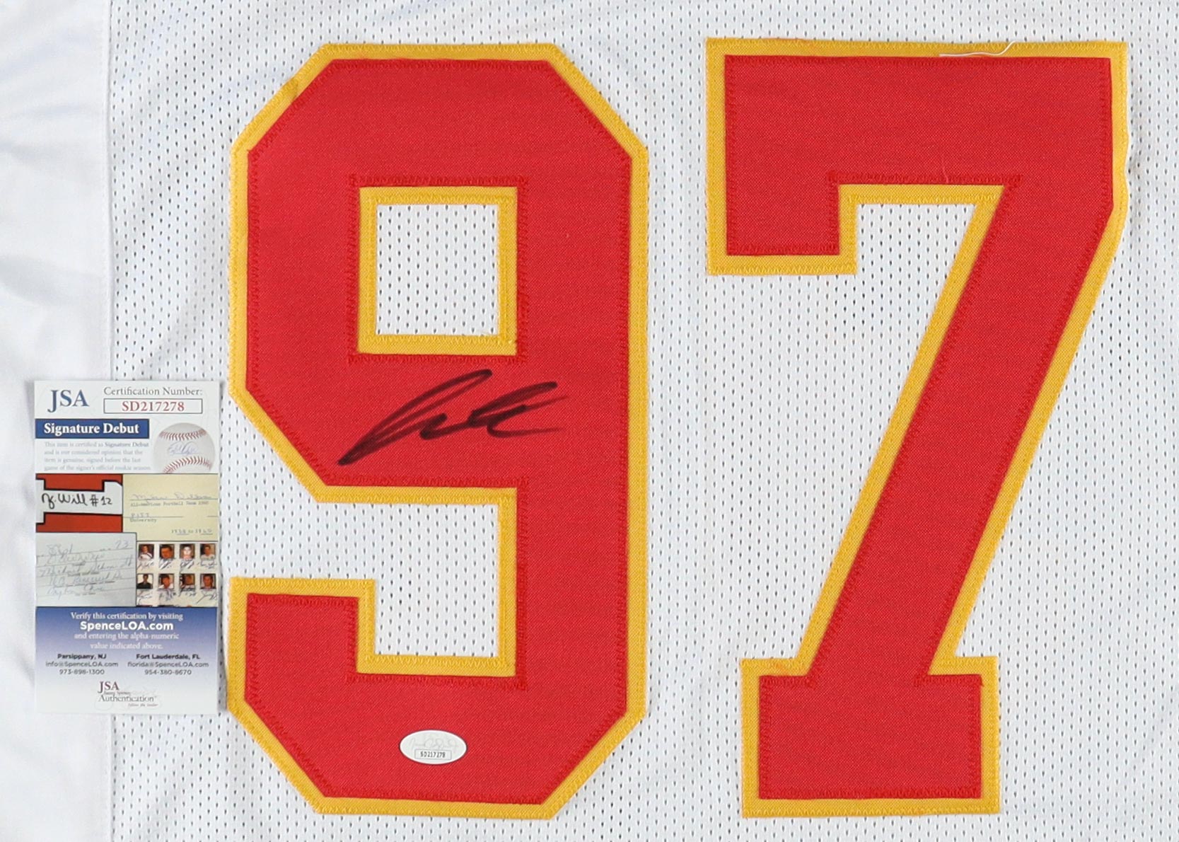 Felix Anudike-Uzomah Signed Jersey (JSA) at PristineAuction.com Felix Anudike-Uzomah Signed Jersey (JSA) at PristineAuction.com