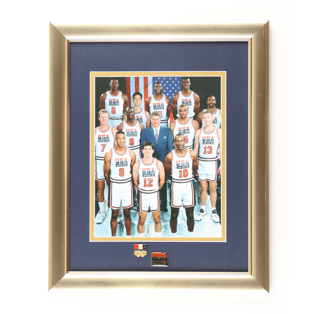 dream-team-with-michael-jordan-usa-olympic-basketball-custom-framed