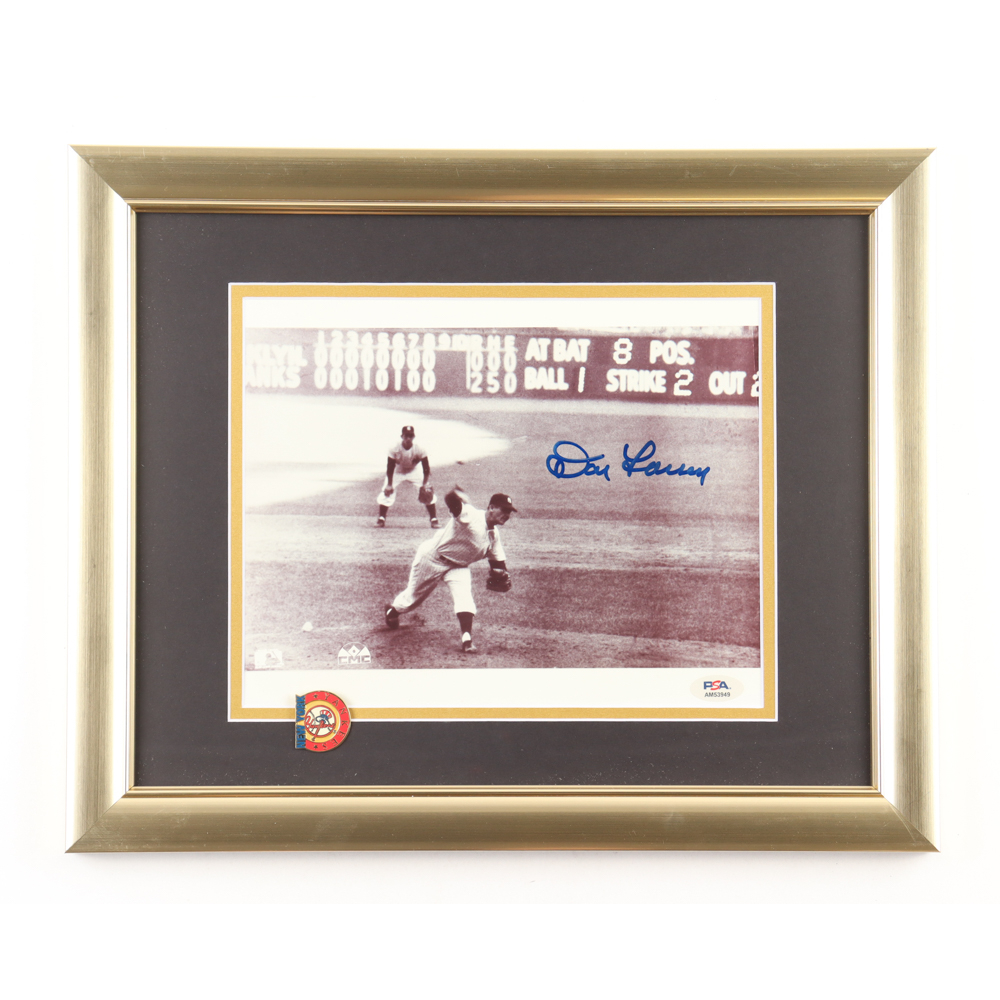 1956 World Series Yankees Don Larsen Perfect Game Scoreboard Color 8 x 1956 World Series Yankees Don Larsen Perfect Game Scoreboard Color 8 x