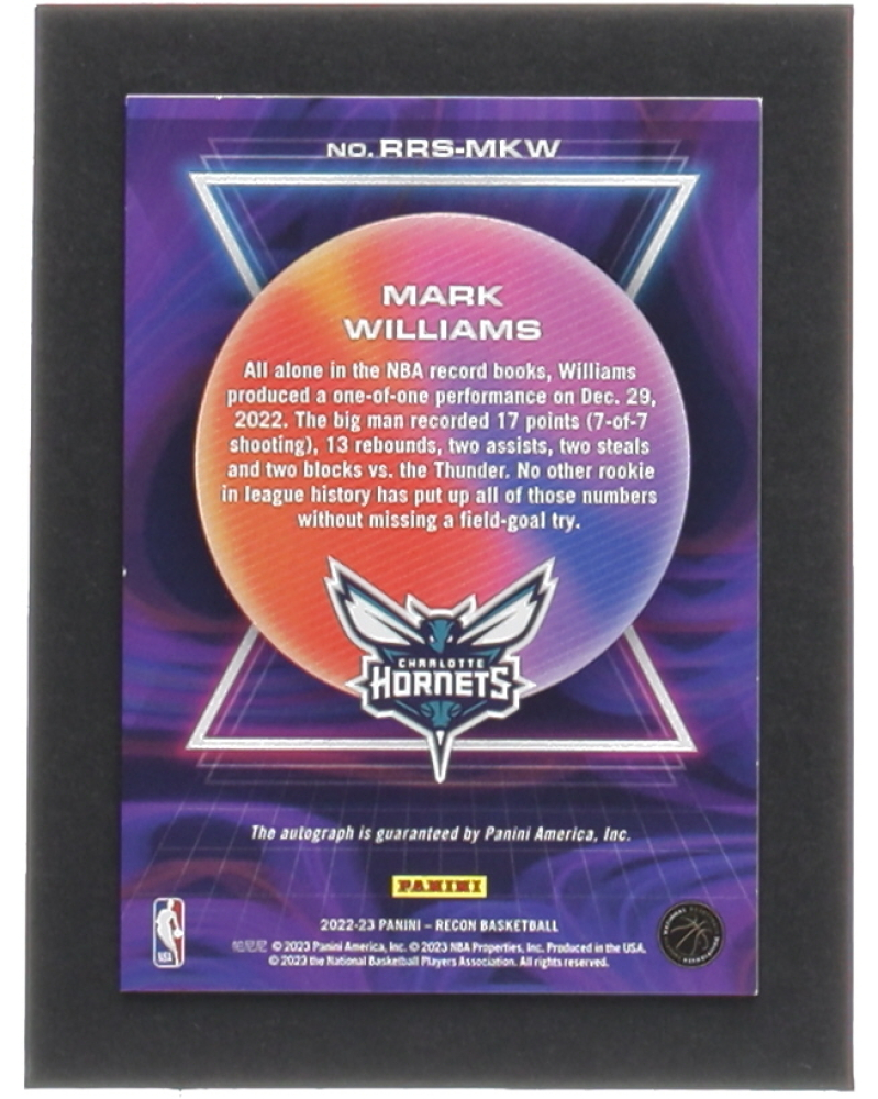 MARK WILLIAMS オートグラフ ルーキーカード（Mark Willams RC 古くさ 