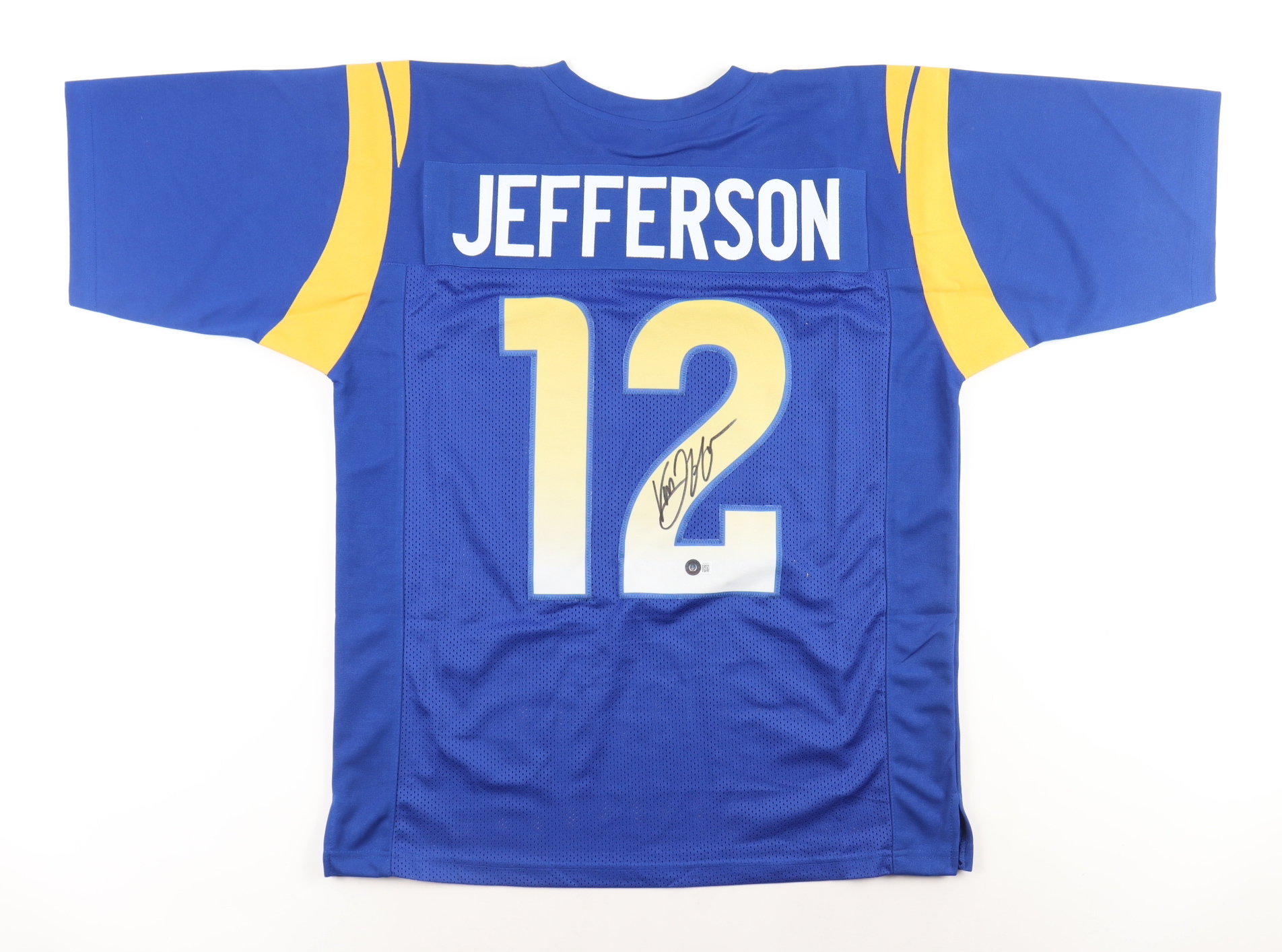 Van Jefferson Signed Jersey (Beckett) at PristineAuction.com Van Jefferson Signed Jersey (Beckett) at PristineAuction.com