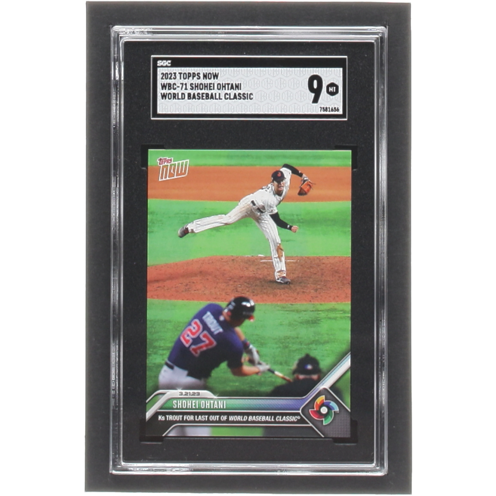 PSA 10 GEM MINT 大谷翔平 TOPPS NOW WBC-71 Shohei Ohtani 50/50 Shohei Ohtani 2023 Topps Now WBC Card #WBC71
