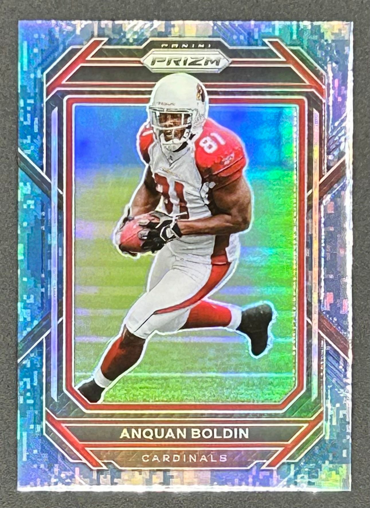 Anquan Boldin 2022 Panini Prizm Prizms Navy Camo #10 #13/25 at PristineAuction.com Anquan Boldin 2022 Panini Prizm Prizms Navy Camo #10 #13/25 at PristineAuction.com