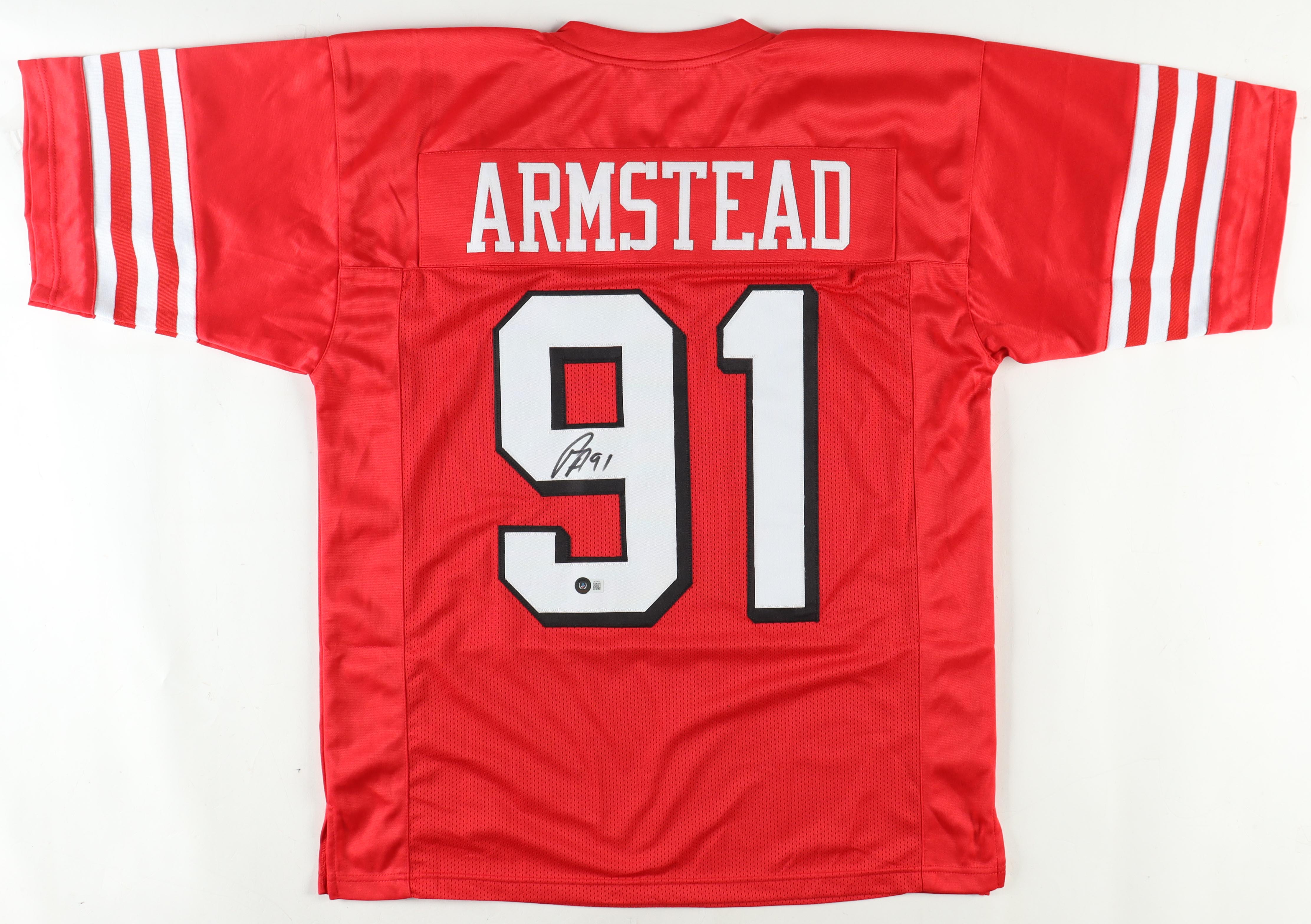 Arik Armstead Signed Jersey (Beckett) at PristineAuction.com Arik Armstead Signed Jersey (Beckett) at PristineAuction.com