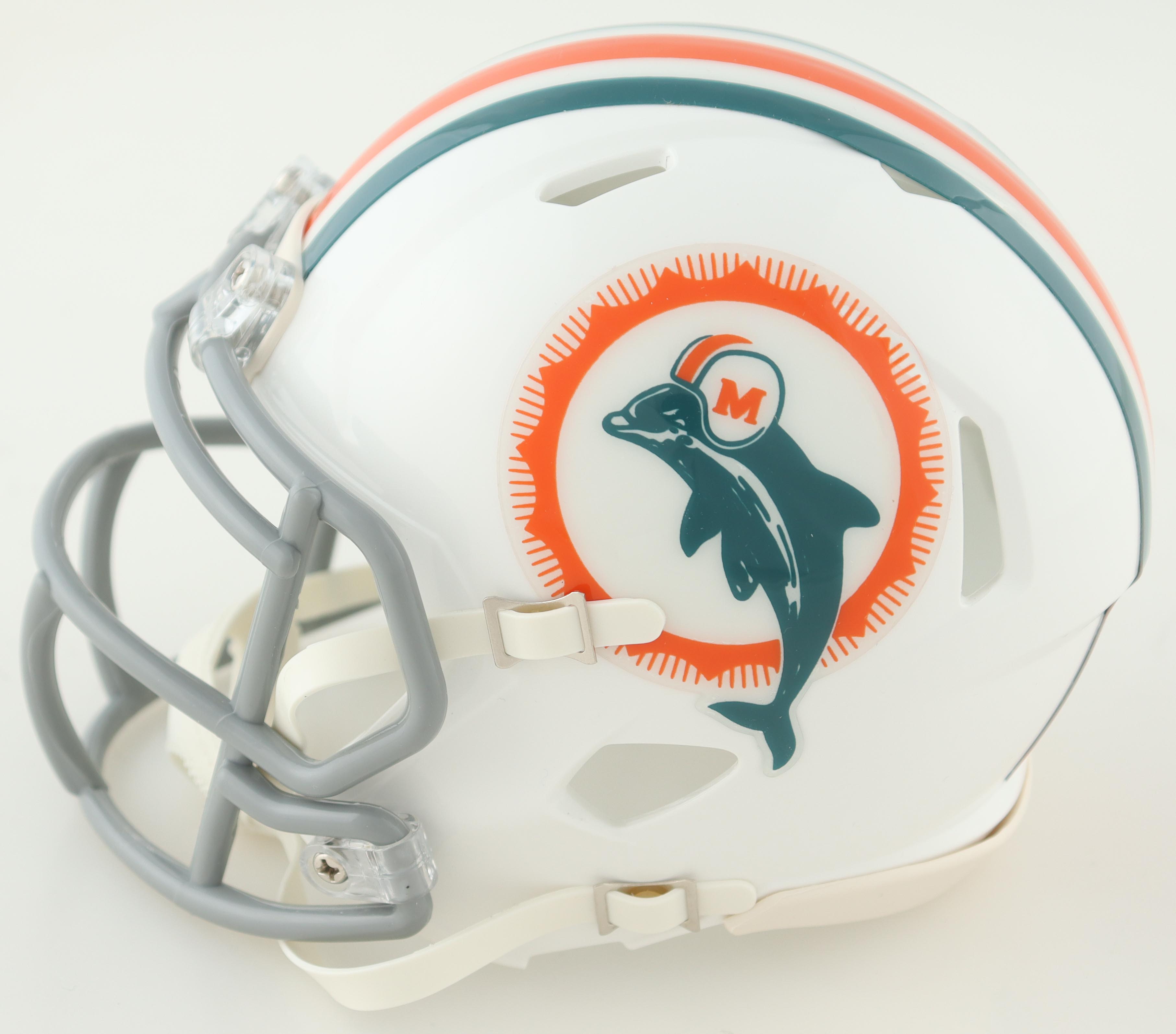 Bob Griese Signed Dolphins Speed Mini Helmet Inscribed "72/17-0" (Beckett) at PristineAuction.com Bob Griese Signed Dolphins Speed Mini Helmet Inscribed "72/17-0" (Beckett) at PristineAuction.com