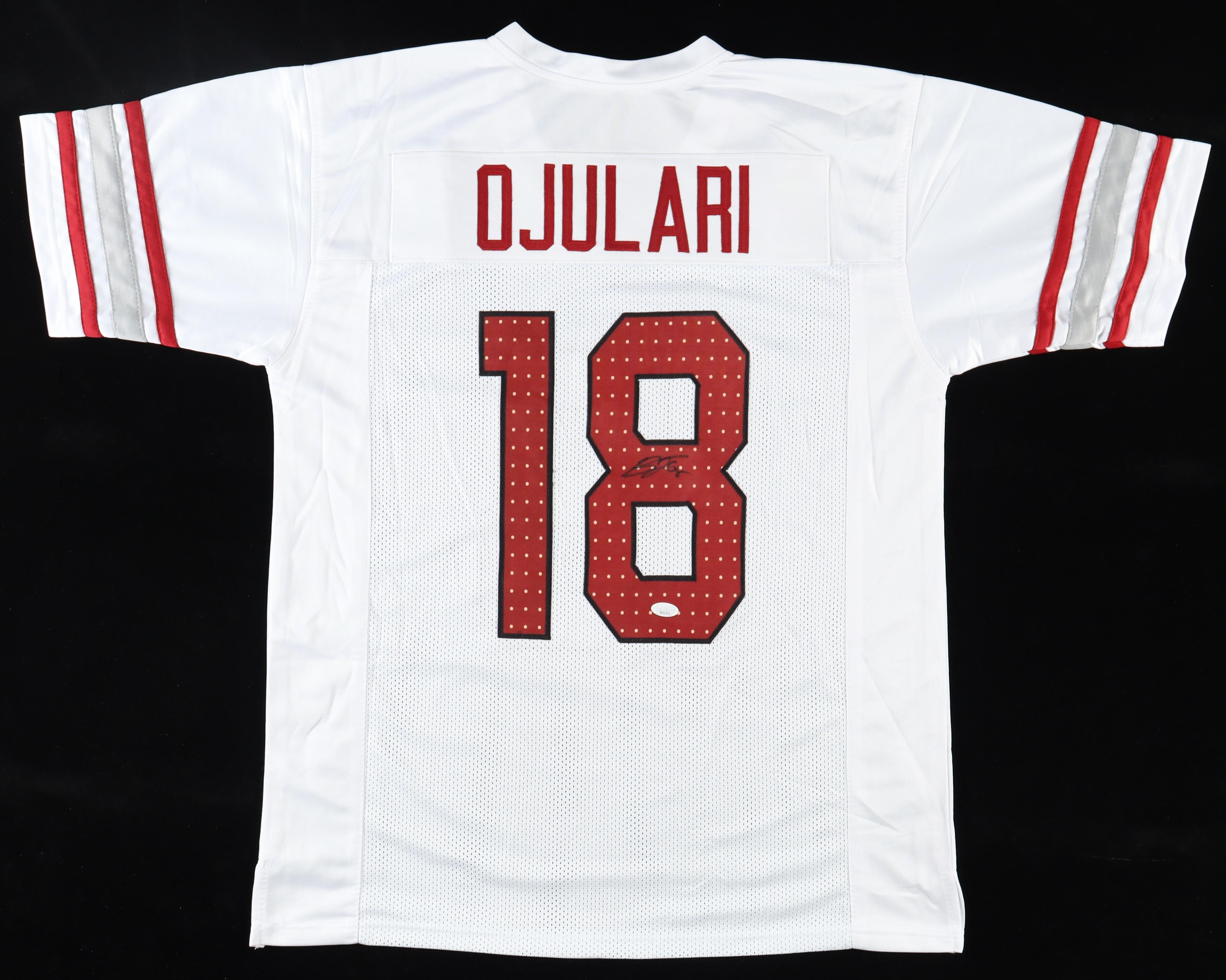BJ Ojulari Signed Jersey (JSA) at PristineAuction.com BJ Ojulari Signed Jersey (JSA) at PristineAuction.com