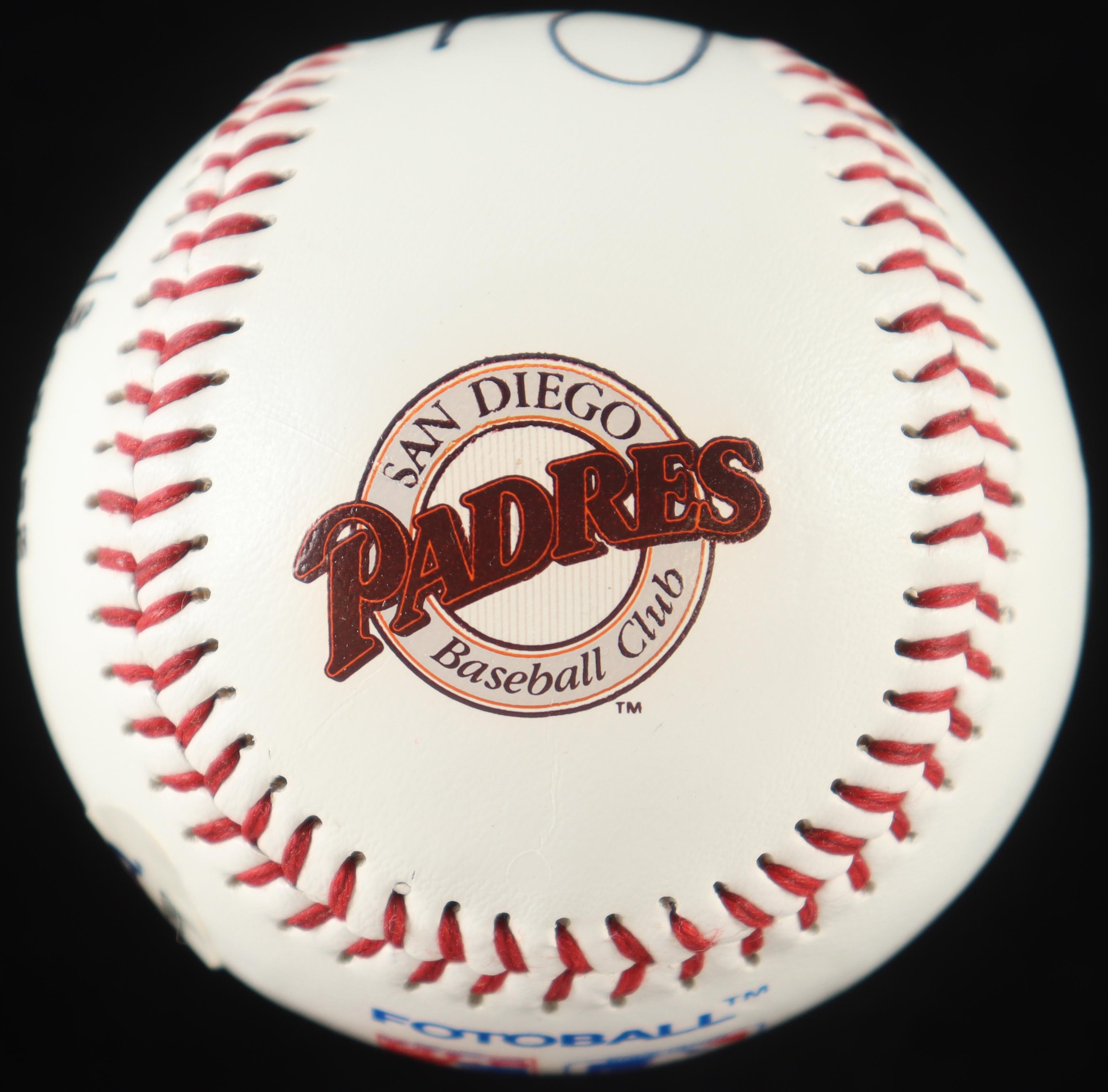 Tony Gwynn Signed Commemorative Career Stat Baseball With Glass & Wood Display Case (PSA) at PristineAuction.com Tony Gwynn Signed Commemorative Career Stat Baseball With Glass & Wood Display Case (PSA) at PristineAuction.com