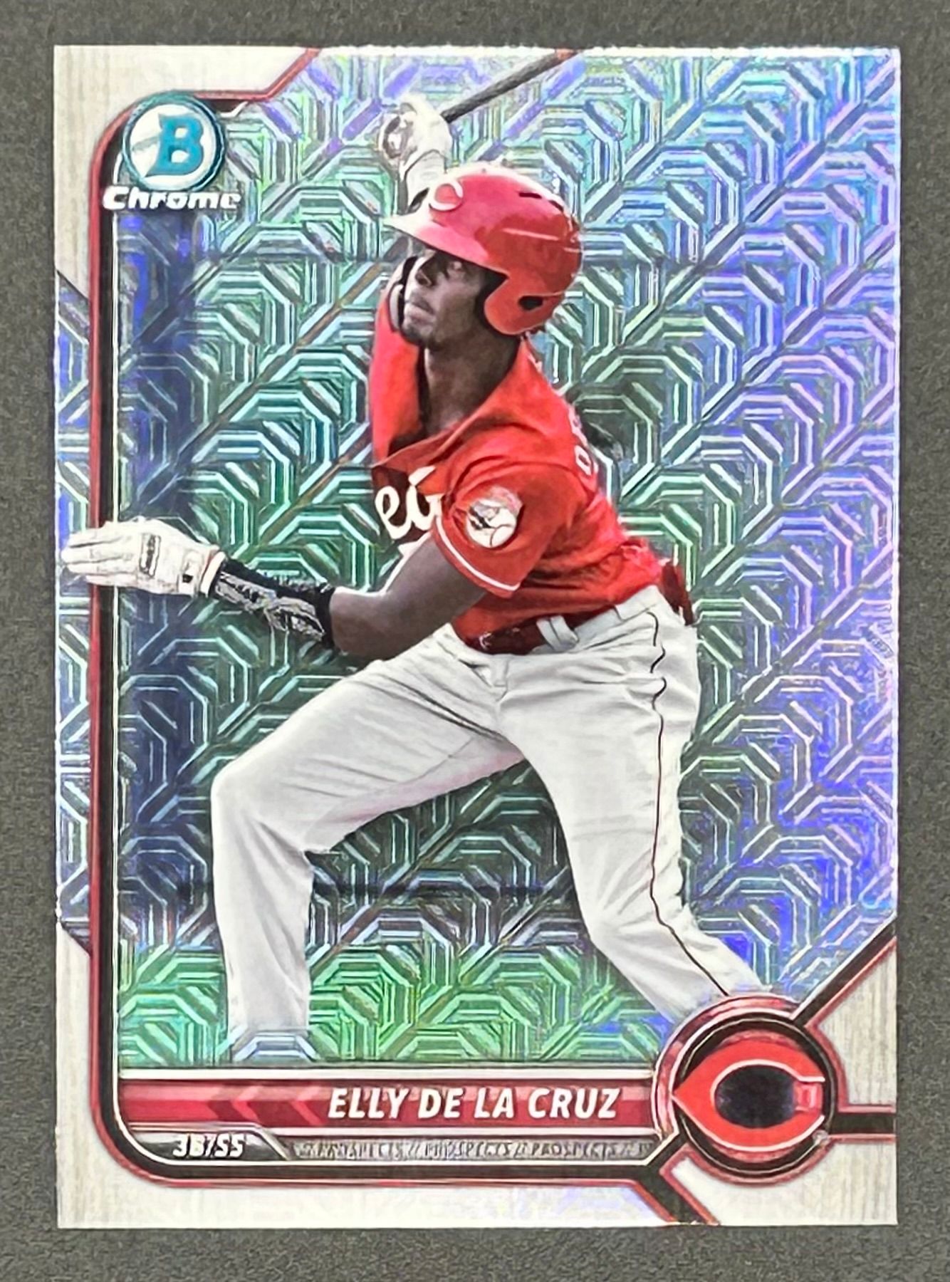 Elly De La Cruz 2022 Bowman Chrome Mega Box Prospects #BCP224 RC at PristineAuction.com Elly De La Cruz 2022 Bowman Chrome Mega Box Prospects #BCP224 RC at PristineAuction.com