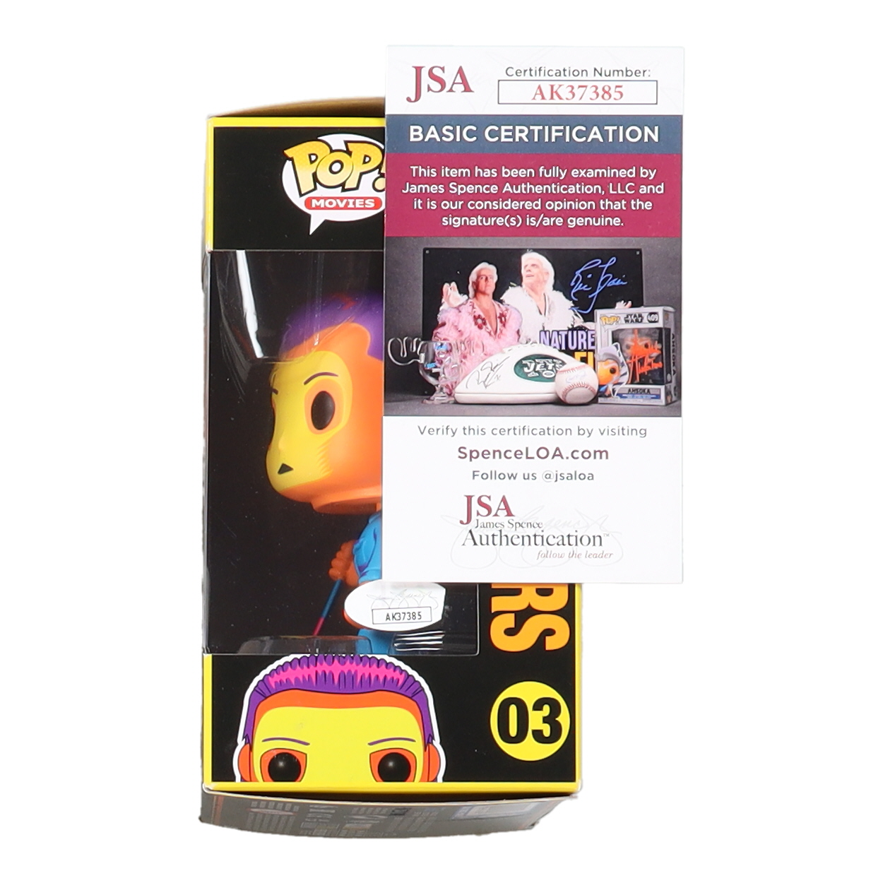 John Carpenter Signed "Halloween" #03 Michael Myers Funko Pop! Vinyl Figure (JSA) at PristineAuction.com John Carpenter Signed "Halloween" #03 Michael Myers Funko Pop! Vinyl Figure (JSA) at PristineAuction.com