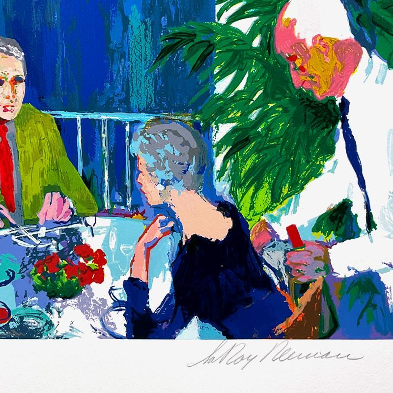 LeRoy Neiman Signed "The Boat House, Central Park" LE Numbered 34x44 Serigraph (PA) at PristineAuction.com LeRoy Neiman Signed "The Boat House, Central Park" LE Numbered 34x44 Serigraph (PA) at PristineAuction.com