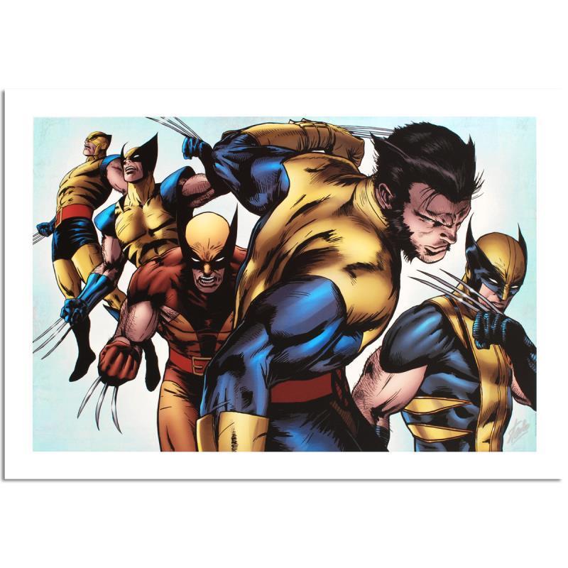"X-Men Evolutions #1" Limited Edition Marvel 18x27 Giclee on Canvas by Patrick Zircher (PA) at PristineAuction.com "X-Men Evolutions #1" Limited Edition Marvel 18x27 Giclee on Canvas by Patrick Zircher (PA) at PristineAuction.com