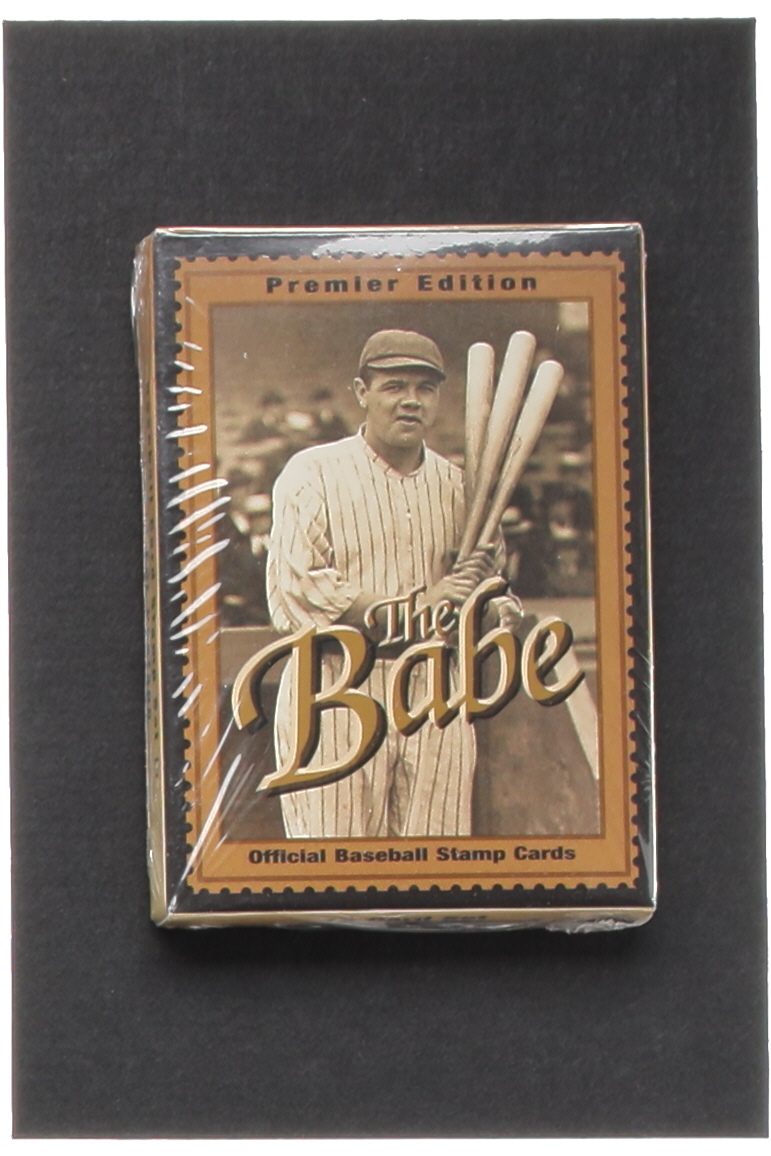 Babe Ruth "The Babe" Premier Edition Official Baseball Stamp Card Set at PristineAuction.com Babe Ruth "The Babe" Premier Edition Official Baseball Stamp Card Set at PristineAuction.com