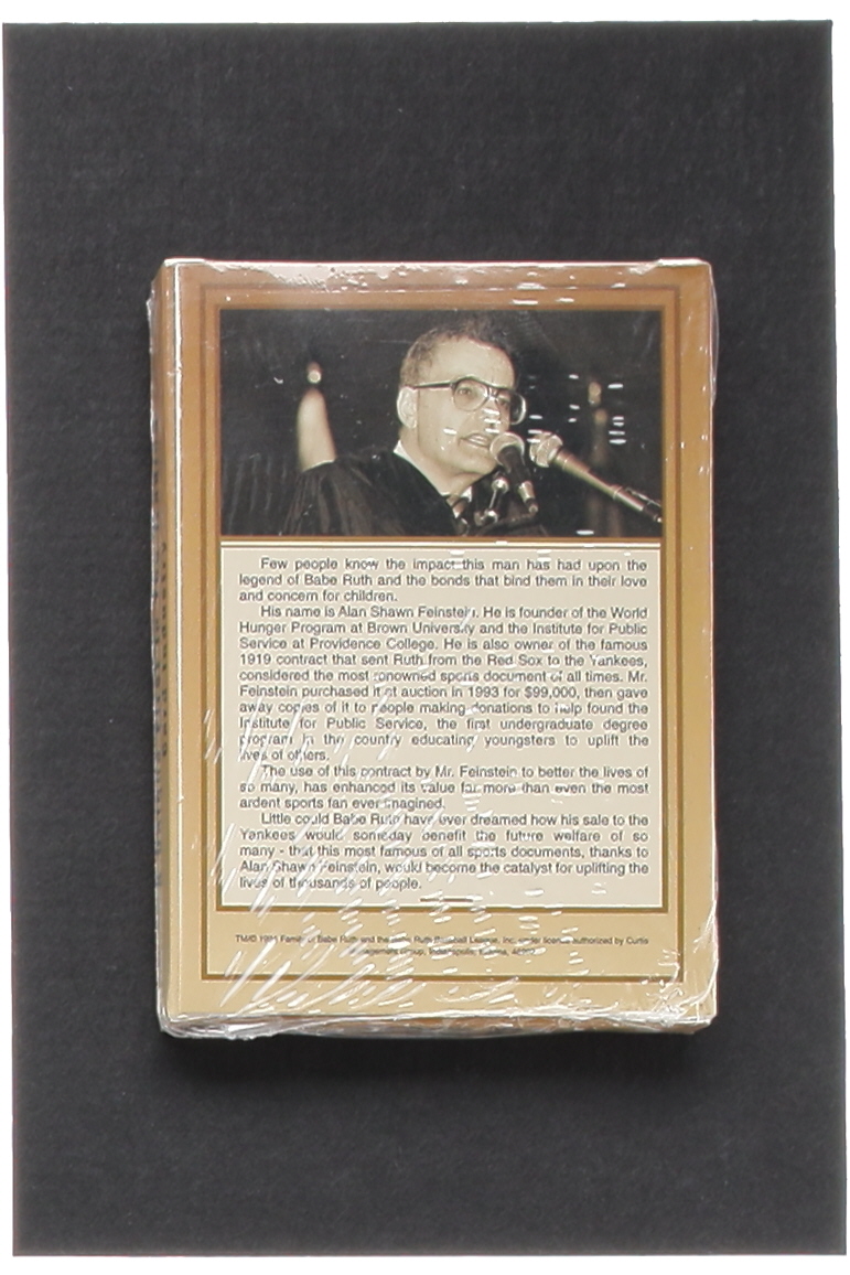 Babe Ruth "The Babe" Premier Edition Official Baseball Stamp Card Set at PristineAuction.com Babe Ruth "The Babe" Premier Edition Official Baseball Stamp Card Set at PristineAuction.com