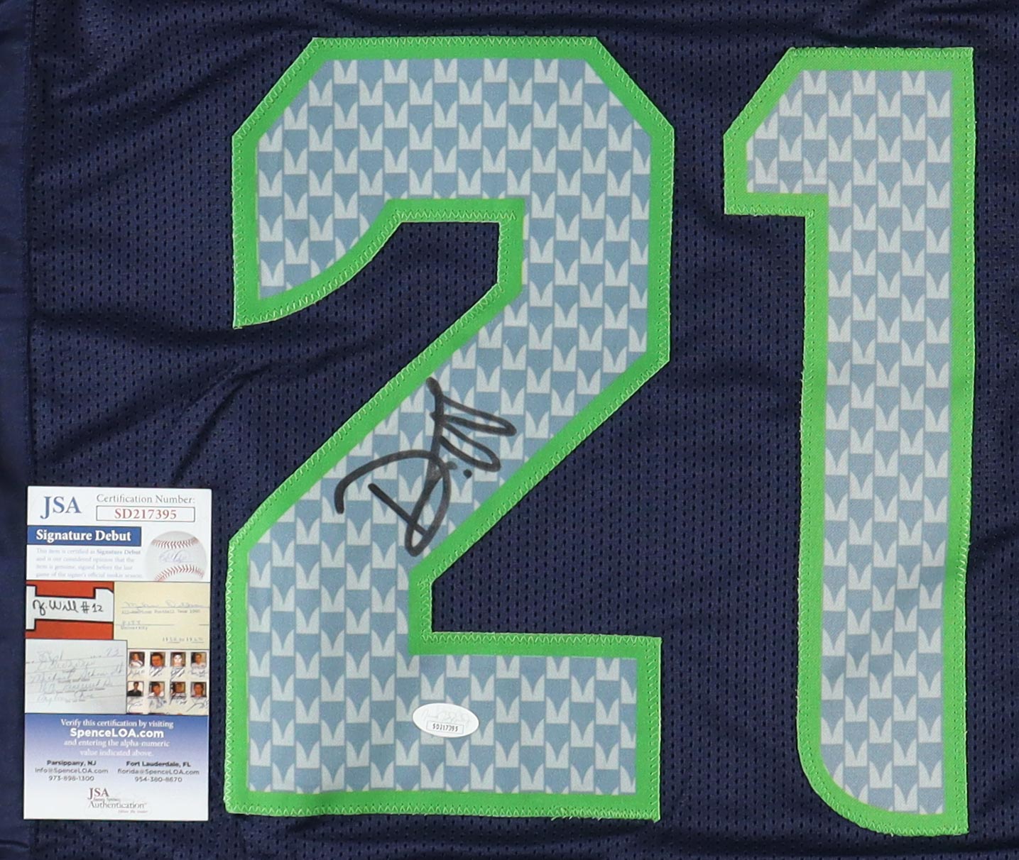 Devon Witherspoon Signed Jersey (JSA) at PristineAuction.com Devon Witherspoon Signed Jersey (JSA) at PristineAuction.com