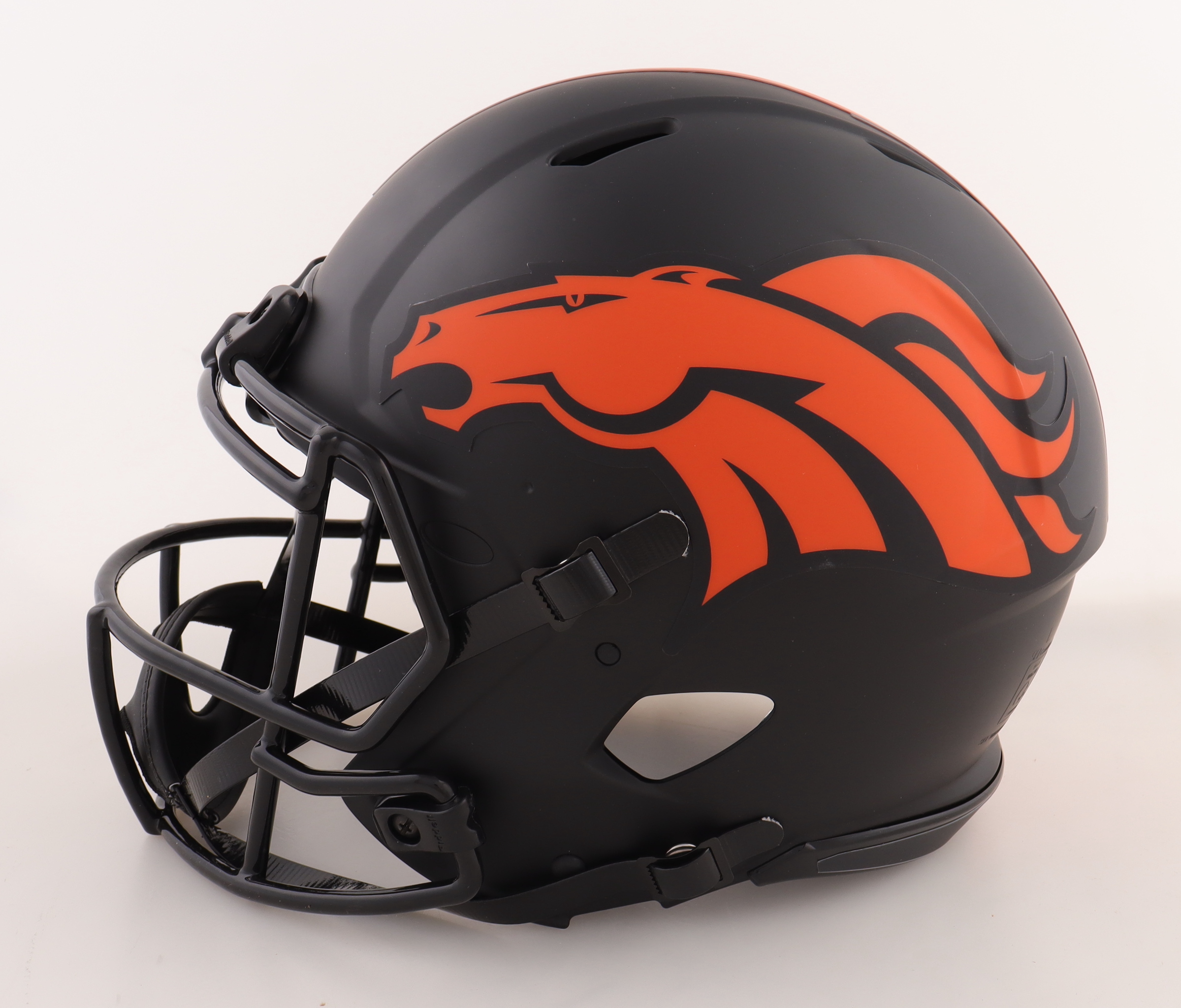 Champ Bailey Signed Broncos Full-Size Authentic Eclipse Alternate Speed Helmet Inscribed "HOF 19" (Beckett) at PristineAuction.com Champ Bailey Signed Broncos Full-Size Authentic Eclipse Alternate Speed Helmet Inscribed "HOF 19" (Beckett) at PristineAuction.com