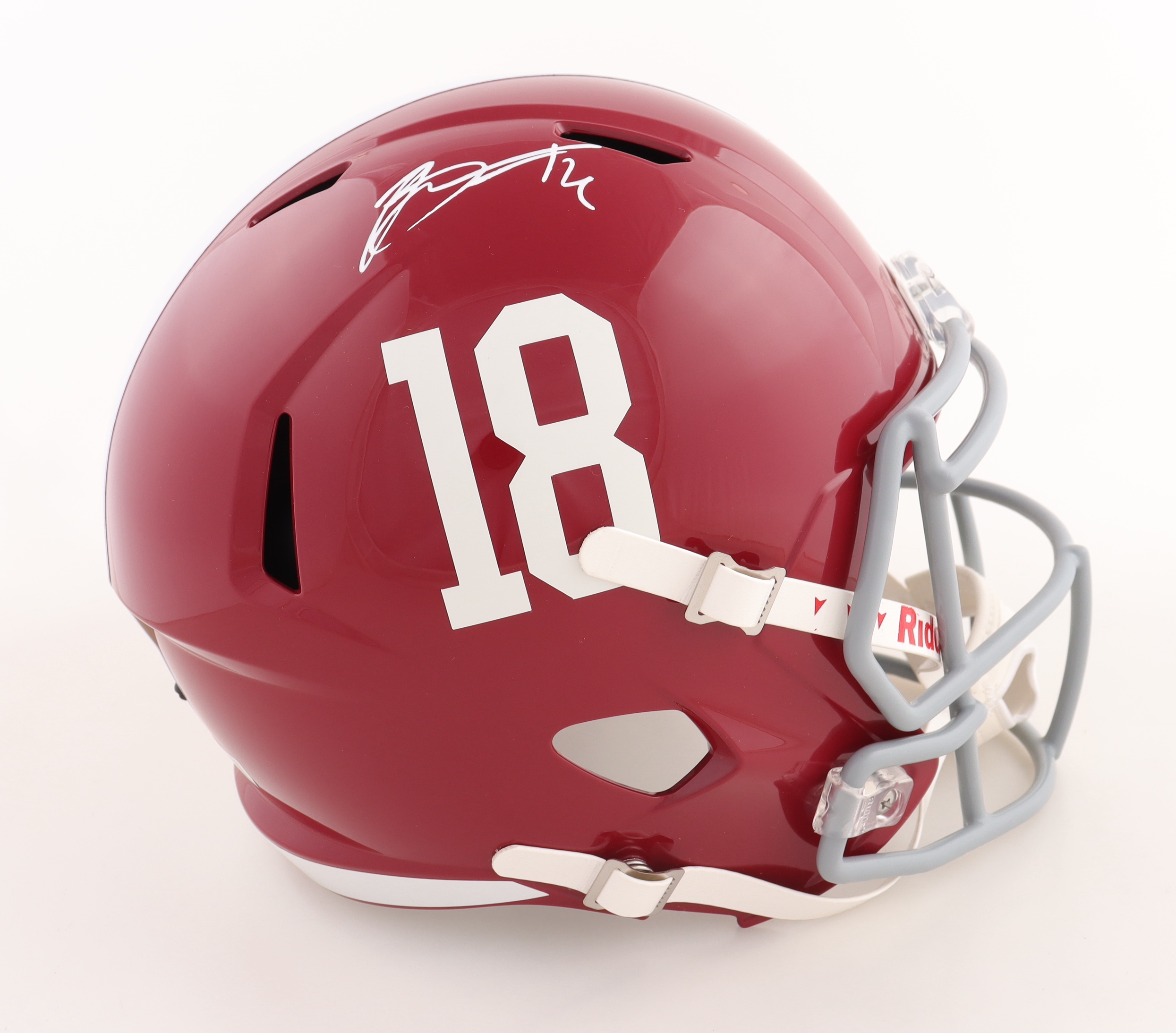 Bryce Young Signed Alabama Crimson Tide Full-Size Speed Helmet (Beckett) at PristineAuction.com Bryce Young Signed Alabama Crimson Tide Full-Size Speed Helmet (Beckett) at PristineAuction.com