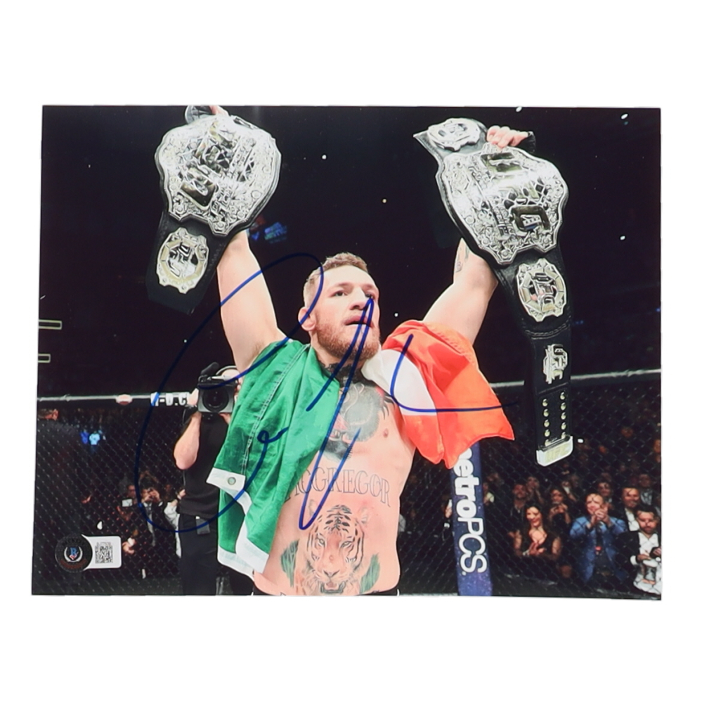 Photo Autographe Signée CONOR MCGREGOR – UFC MMA – 7x5 Pouces – Excellent Cadeau