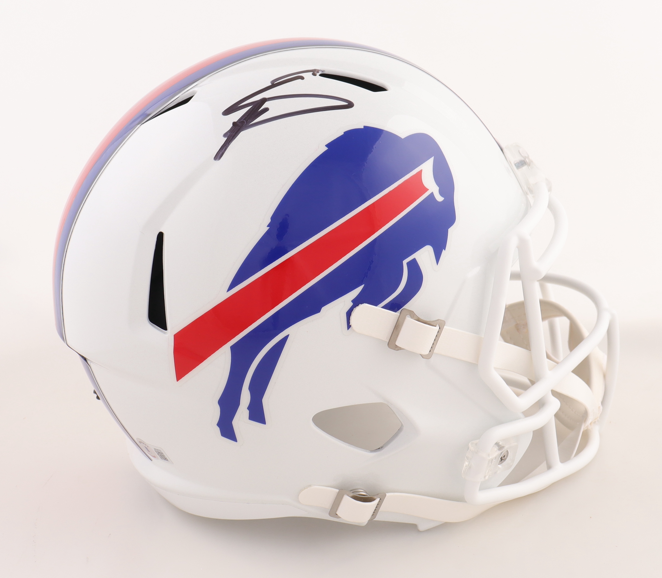 Stefon Diggs Signed Bills Full-Size Speed Helmet (Beckett) at PristineAuction.com Stefon Diggs Signed Bills Full-Size Speed Helmet (Beckett) at PristineAuction.com