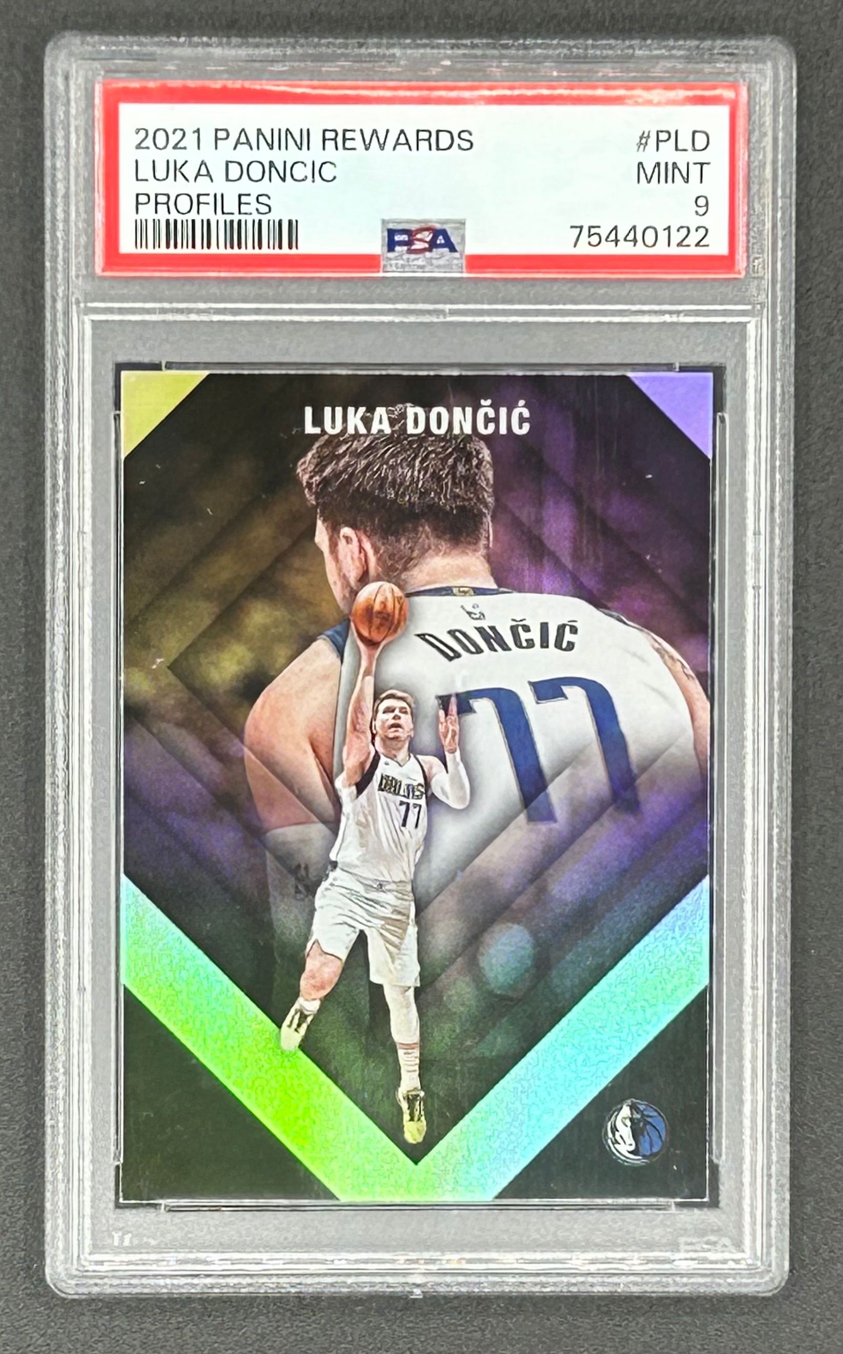 Luka Doncic 2021 Panini Profiles #PLD (PSA 9) at PristineAuction.com Luka Doncic 2021 Panini Profiles #PLD (PSA 9) at PristineAuction.com