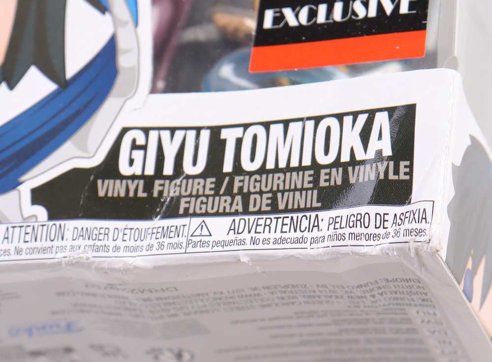 "Demon Slayer" #876 Giyu Tomioka Funko Pop! Vinyl Figure at PristineAuction.com "Demon Slayer" #876 Giyu Tomioka Funko Pop! Vinyl Figure at PristineAuction.com