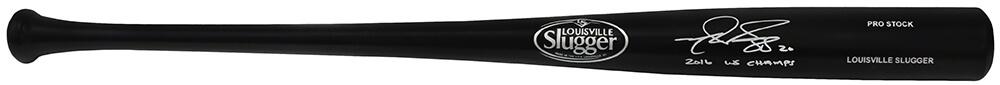 Matt Szczur Signed Louisville Slugger Baseball Bat Inscribed "2016 WS Champs" (Schwartz) at PristineAuction.com Matt Szczur Signed Louisville Slugger Baseball Bat Inscribed "2016 WS Champs" (Schwartz) at PristineAuction.com
