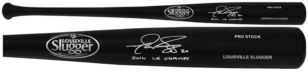 Matt Szczur Signed Louisville Slugger Baseball Bat Inscribed "2016 WS Champs" (Schwartz) at PristineAuction.com Matt Szczur Signed Louisville Slugger Baseball Bat Inscribed "2016 WS Champs" (Schwartz) at PristineAuction.com