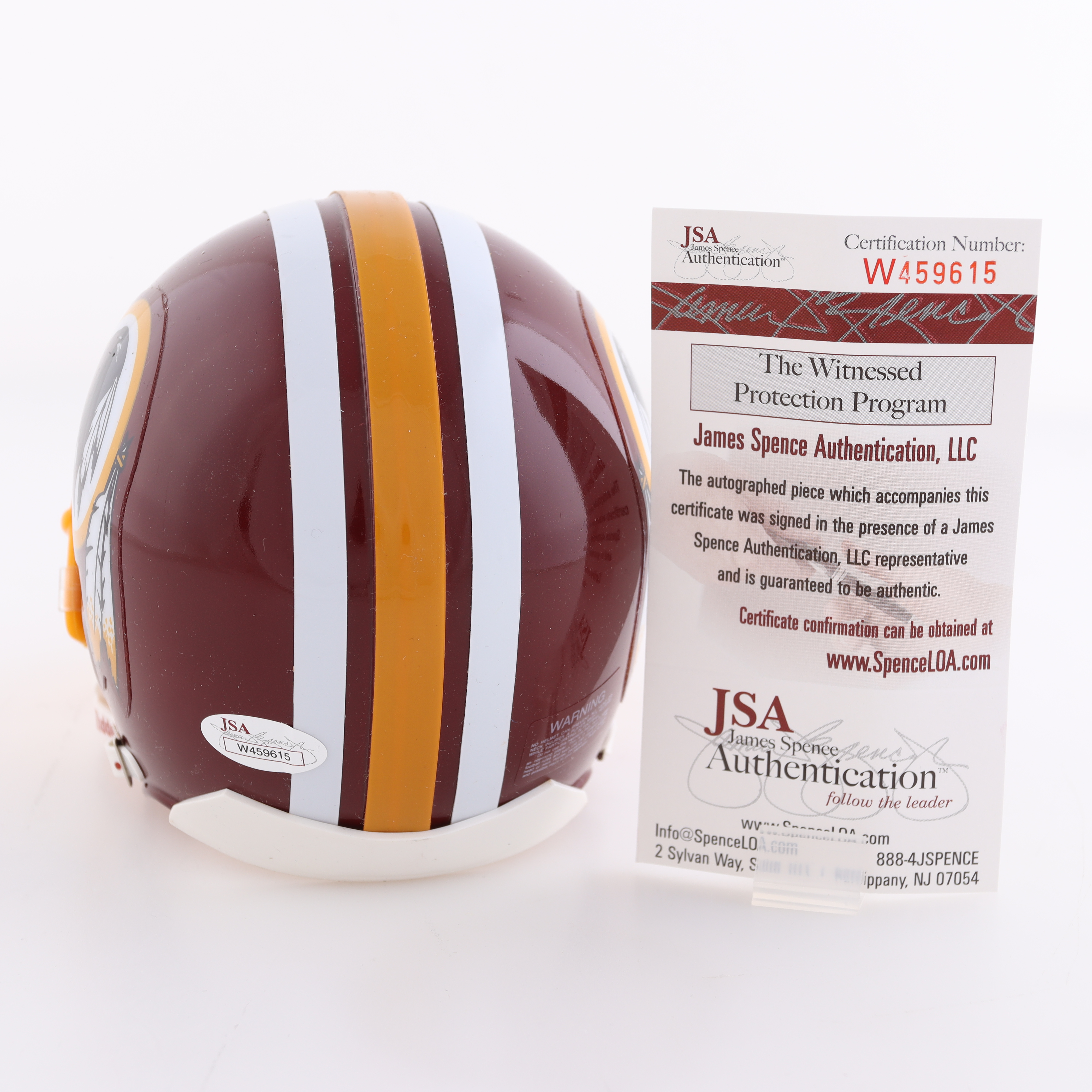 Pierre Garcon Signed Redskins Mini Helmet (JSA) at PristineAuction.com Pierre Garcon Signed Redskins Mini Helmet (JSA) at PristineAuction.com