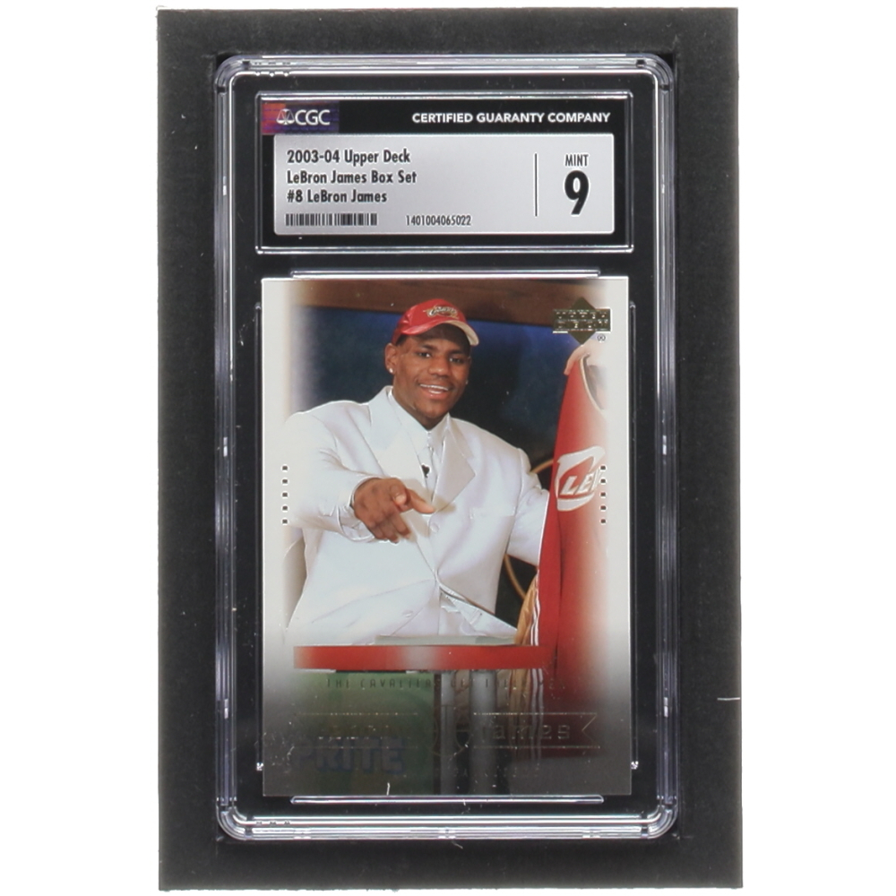 upper deck collectibles lebron james