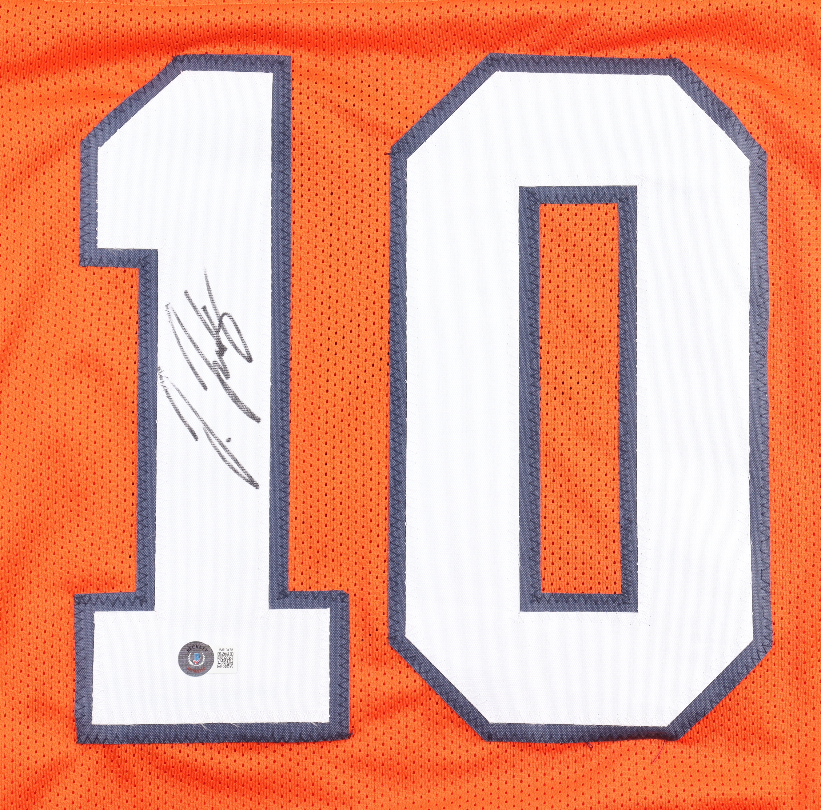 Jerry Jeudy Signed Jersey (Beckett) at PristineAuction.com Jerry Jeudy Signed Jersey (Beckett) at PristineAuction.com