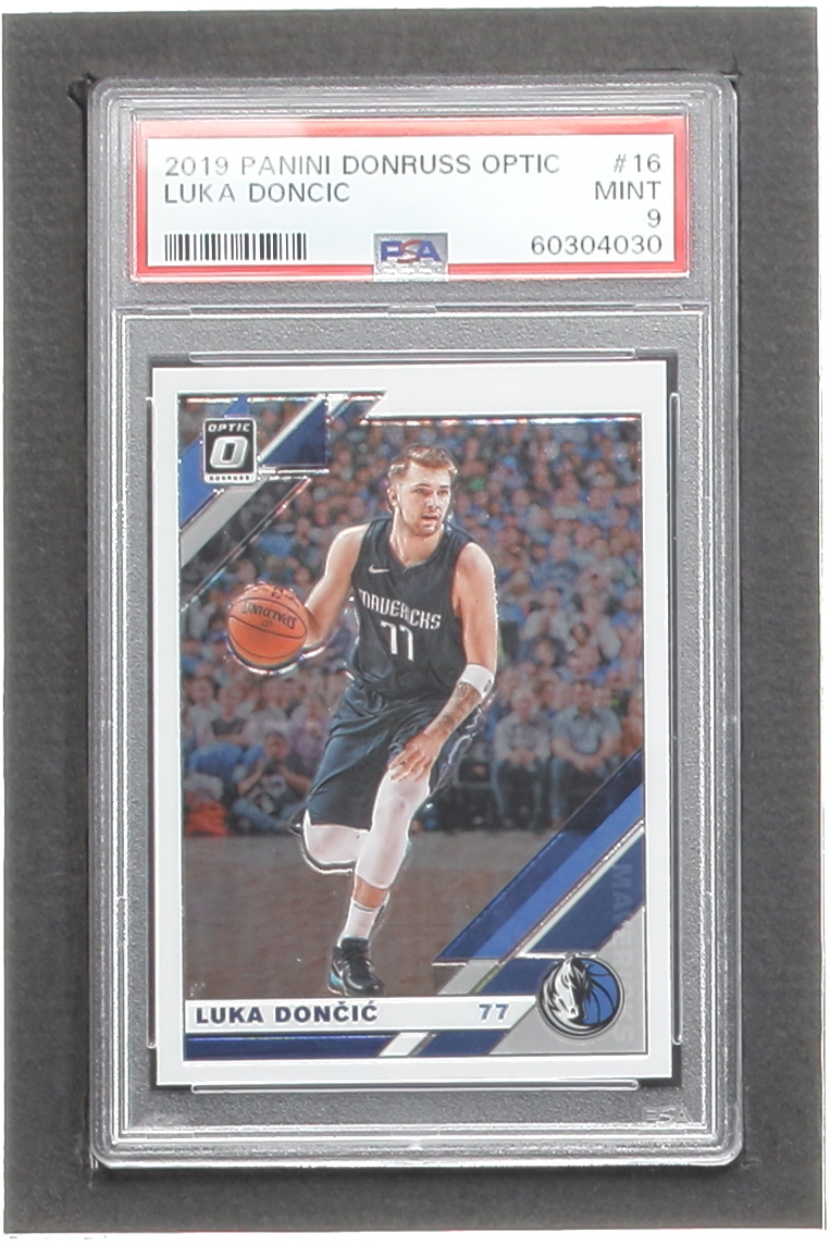 Luka Doncic 2019-20 Donruss Optic #16 (PSA 9) at PristineAuction.com Luka Doncic 2019-20 Donruss Optic #16 (PSA 9) at PristineAuction.com