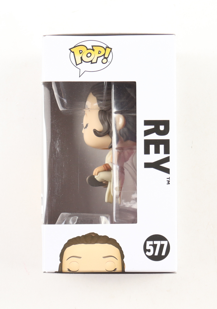 "Star Wars" Power Of The Galaxy: Rey #577 Funko Pop! Bobble-Head Vinyl Figure at PristineAuction.com "Star Wars" Power Of The Galaxy: Rey #577 Funko Pop! Bobble-Head Vinyl Figure at PristineAuction.com