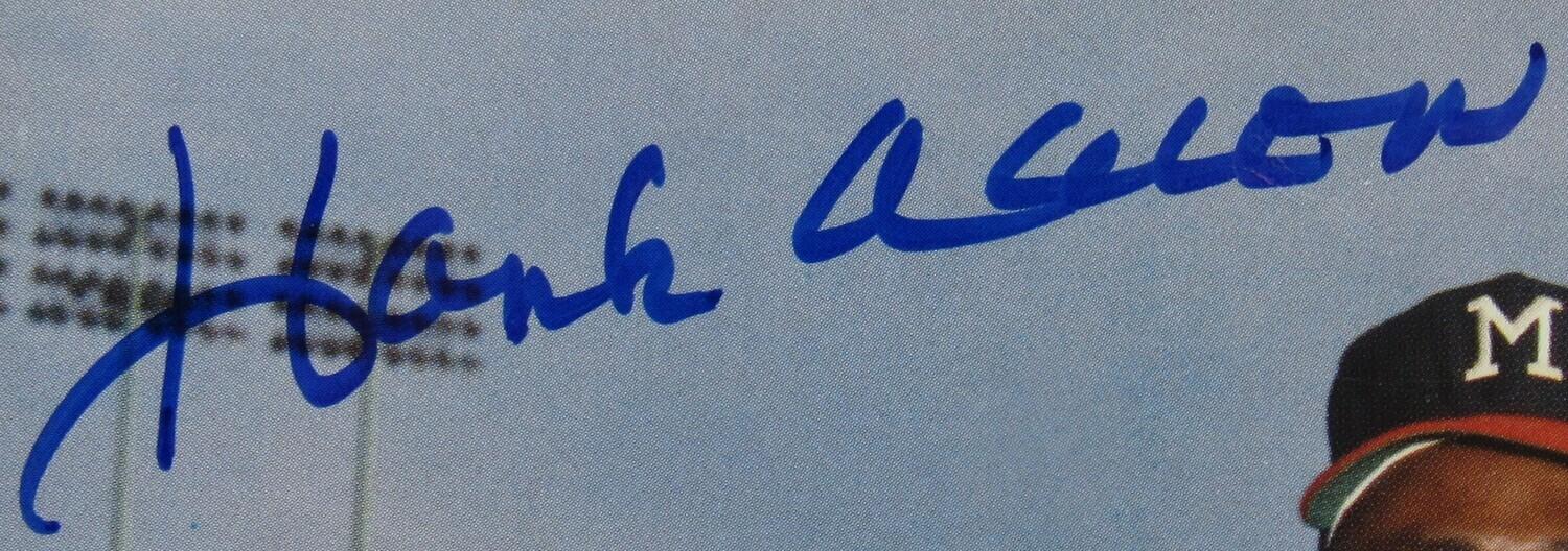 Hank Aaron Signed Braves 8x10 Photo (JSA) at PristineAuction.com Hank Aaron Signed Braves 8x10 Photo (JSA) at PristineAuction.com