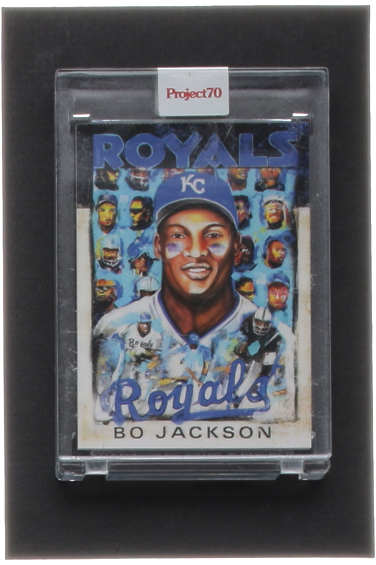 Bo Jackson 2021 Topps Project70 #351 / Andrew Thiele at PristineAuction.com Bo Jackson 2021 Topps Project70 #351 / Andrew Thiele at PristineAuction.com