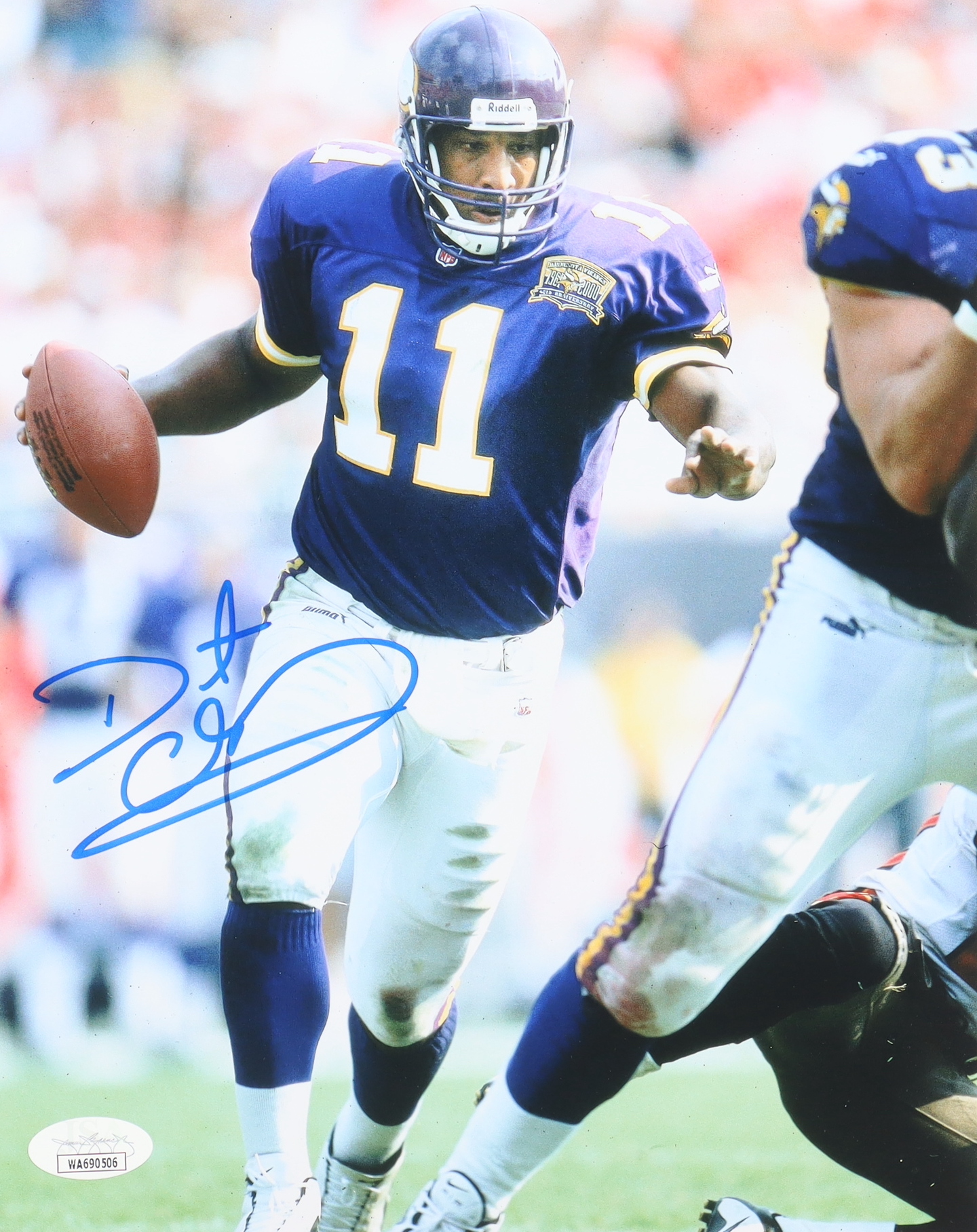 Daunte Culpepper Signed Vikings 8x10 Photo (JSA) at PristineAuction.com Daunte Culpepper Signed Vikings 8x10 Photo (JSA) at PristineAuction.com