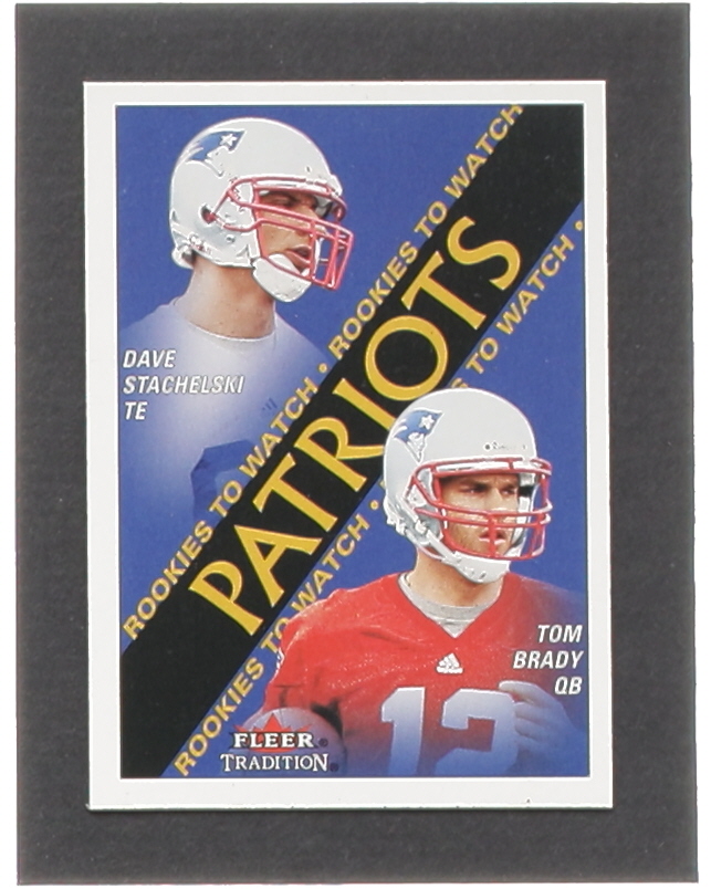 David Stachelski / Tom Brady 2000 Fleer Tradition #352 RC at PristineAuction.com David Stachelski / Tom Brady 2000 Fleer Tradition #352 RC at PristineAuction.com